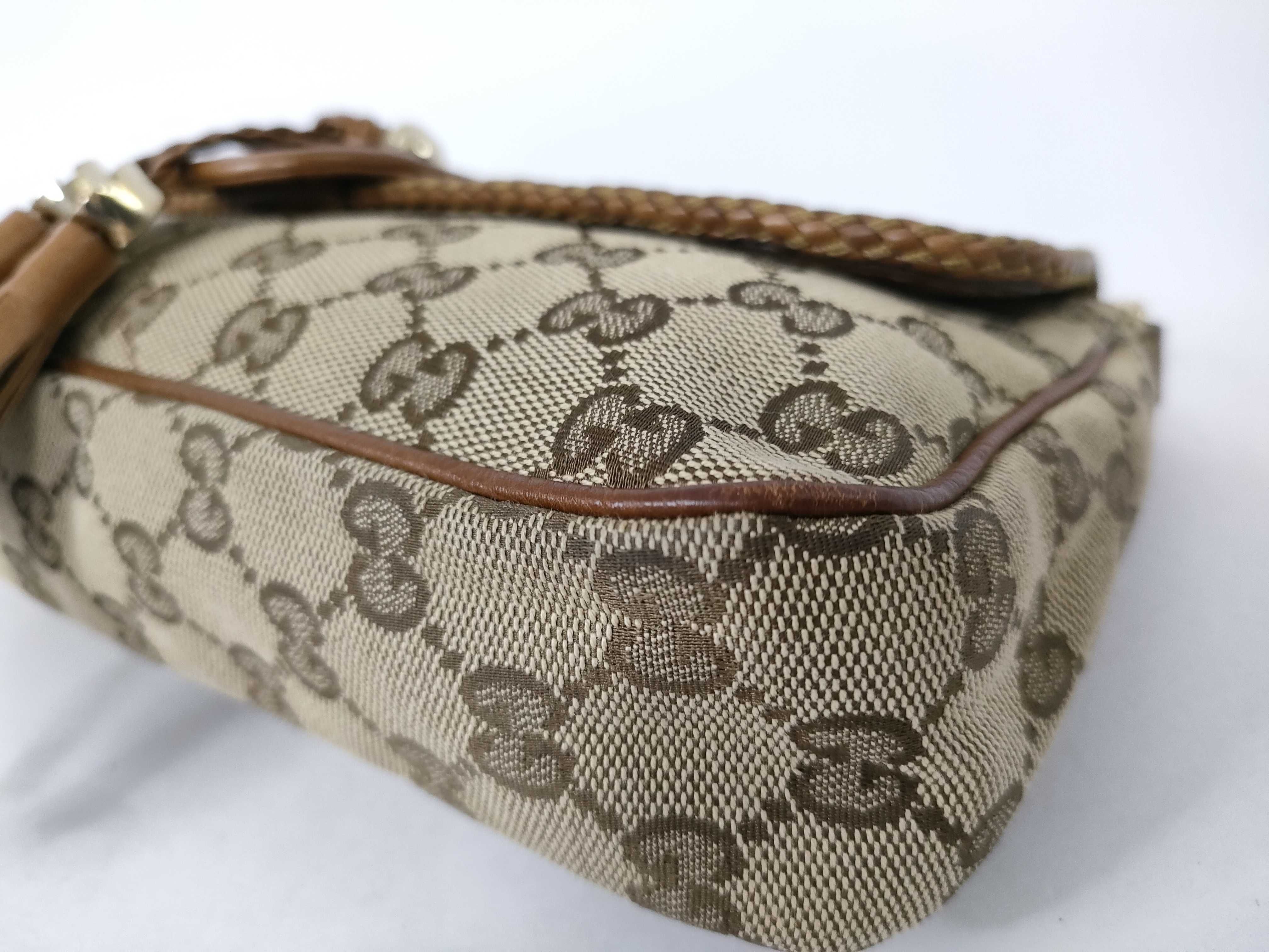 GG Canvas Gucci Shoulder Bag Chain GG Canvas 257032 Handbag — view 6