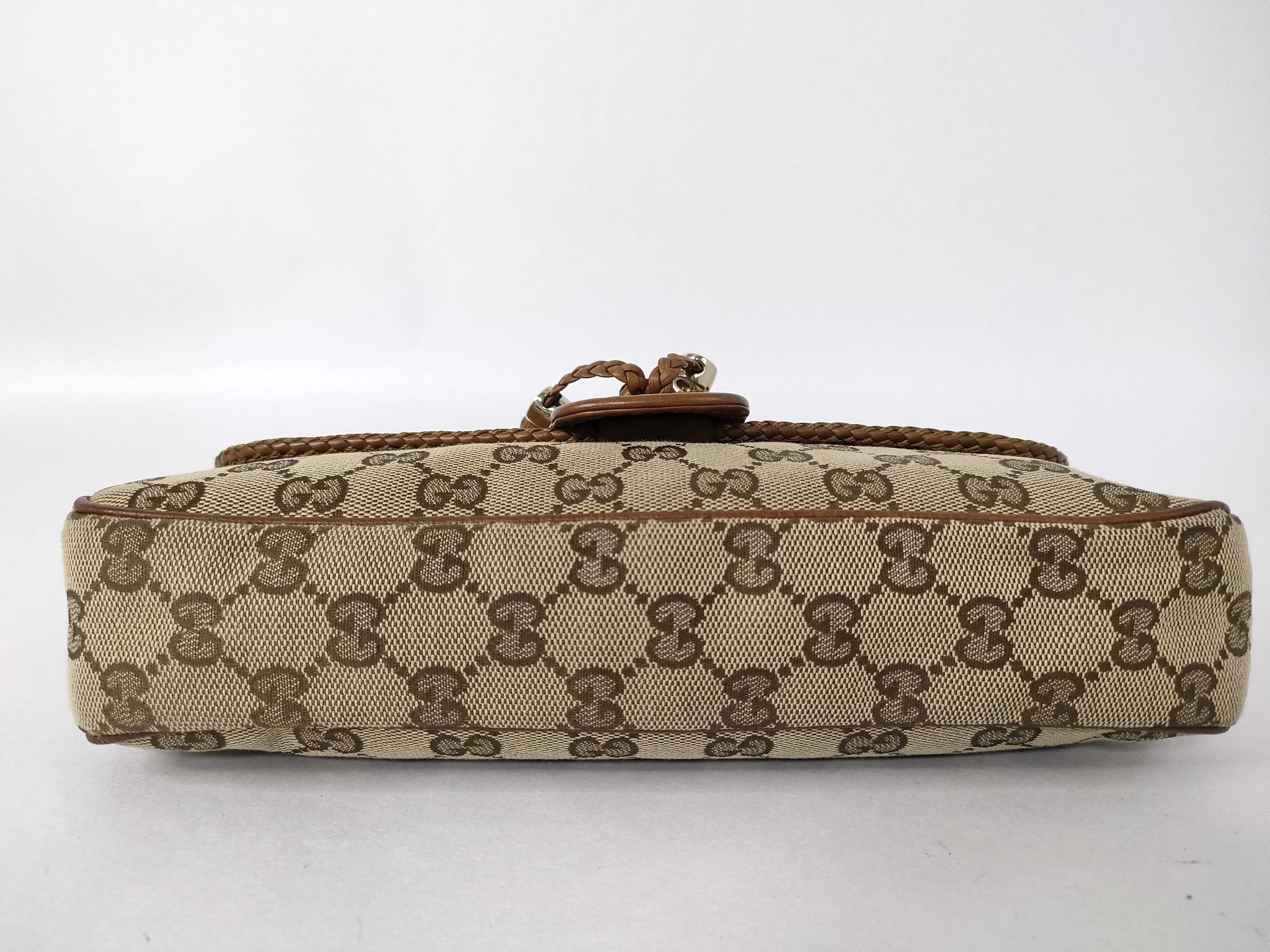 GG Canvas Gucci Shoulder Bag Chain GG Canvas 257032 Handbag — view 7