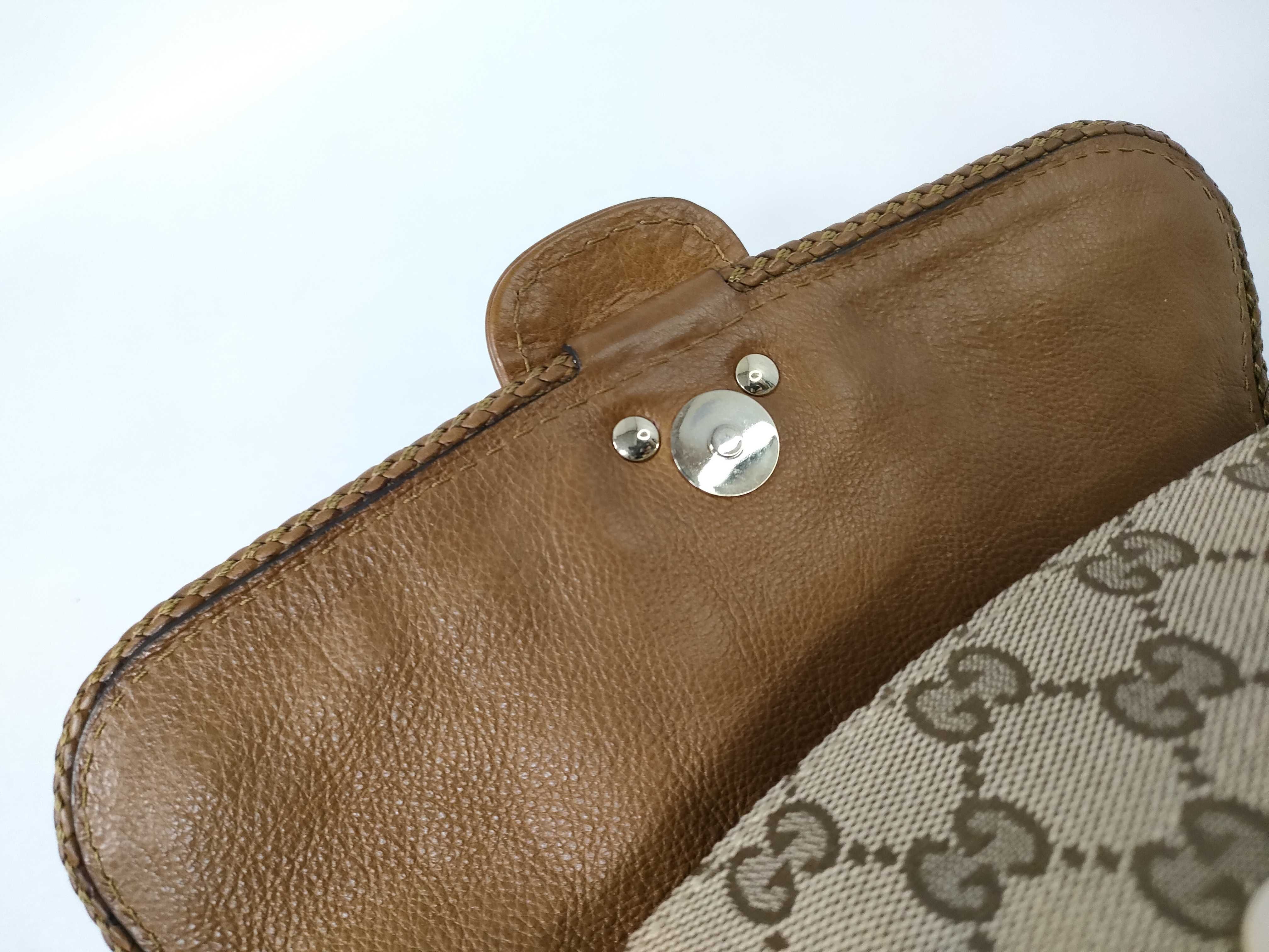 GG Canvas Gucci Shoulder Bag Chain GG Canvas 257032 Handbag — view 8