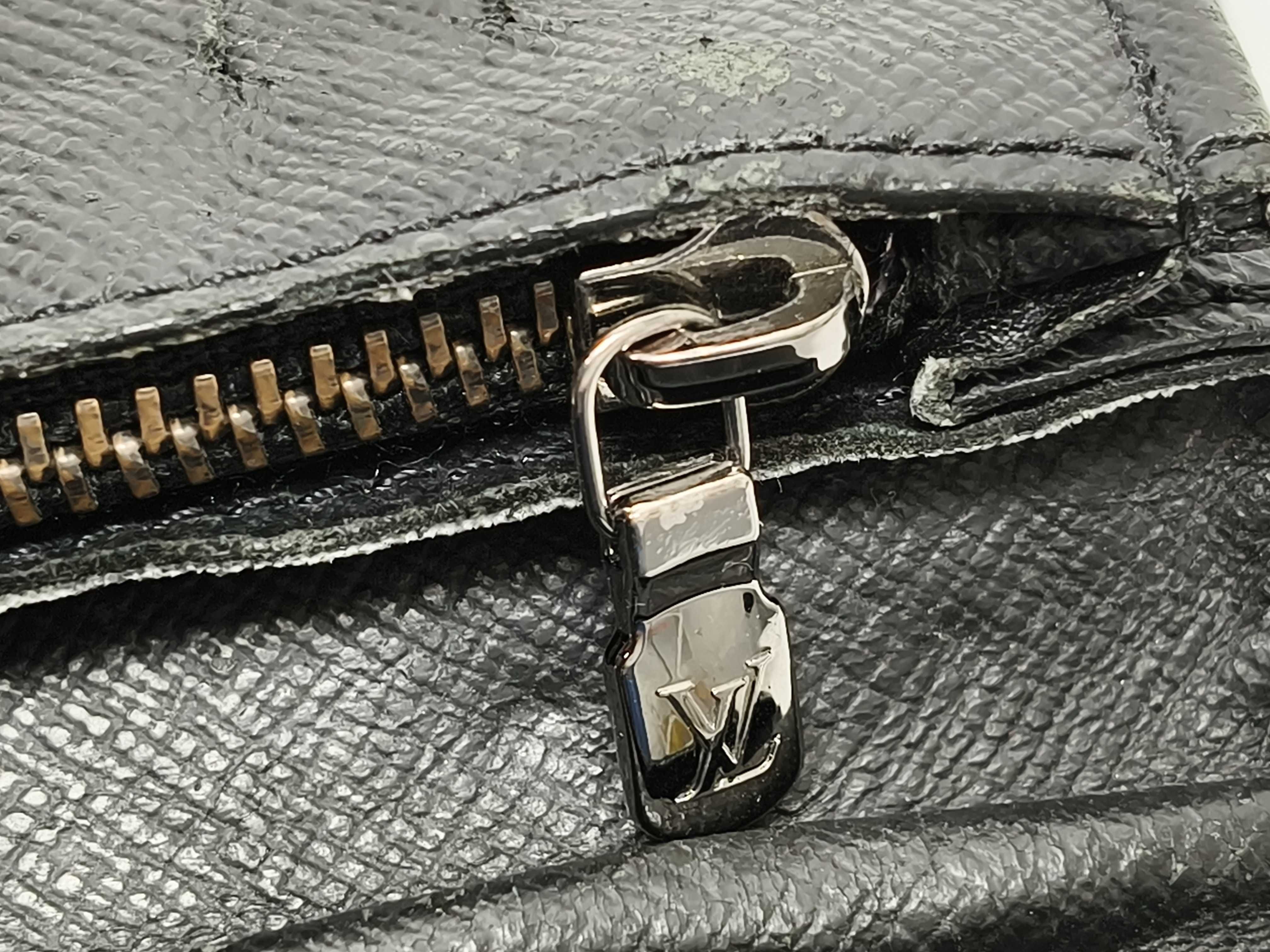 Eclipse Portefeuille Brazza M61697 with initials. Accessories: Box, dust bag, wallet. — view 7