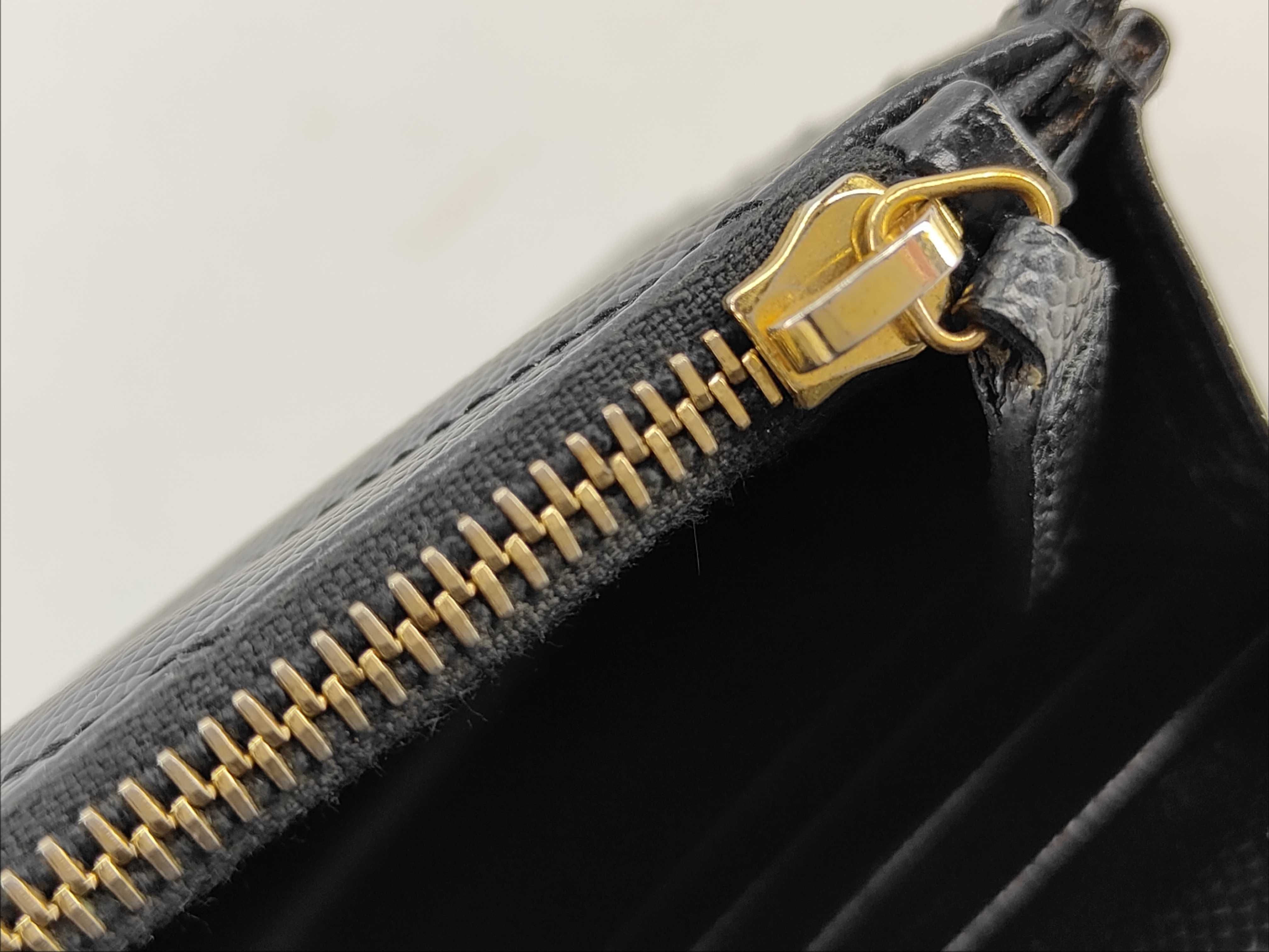 TH-YSL 393953 Cassandre Leather Black GHW Wallet On Chain - Grade B Shoulder Bag — view 9