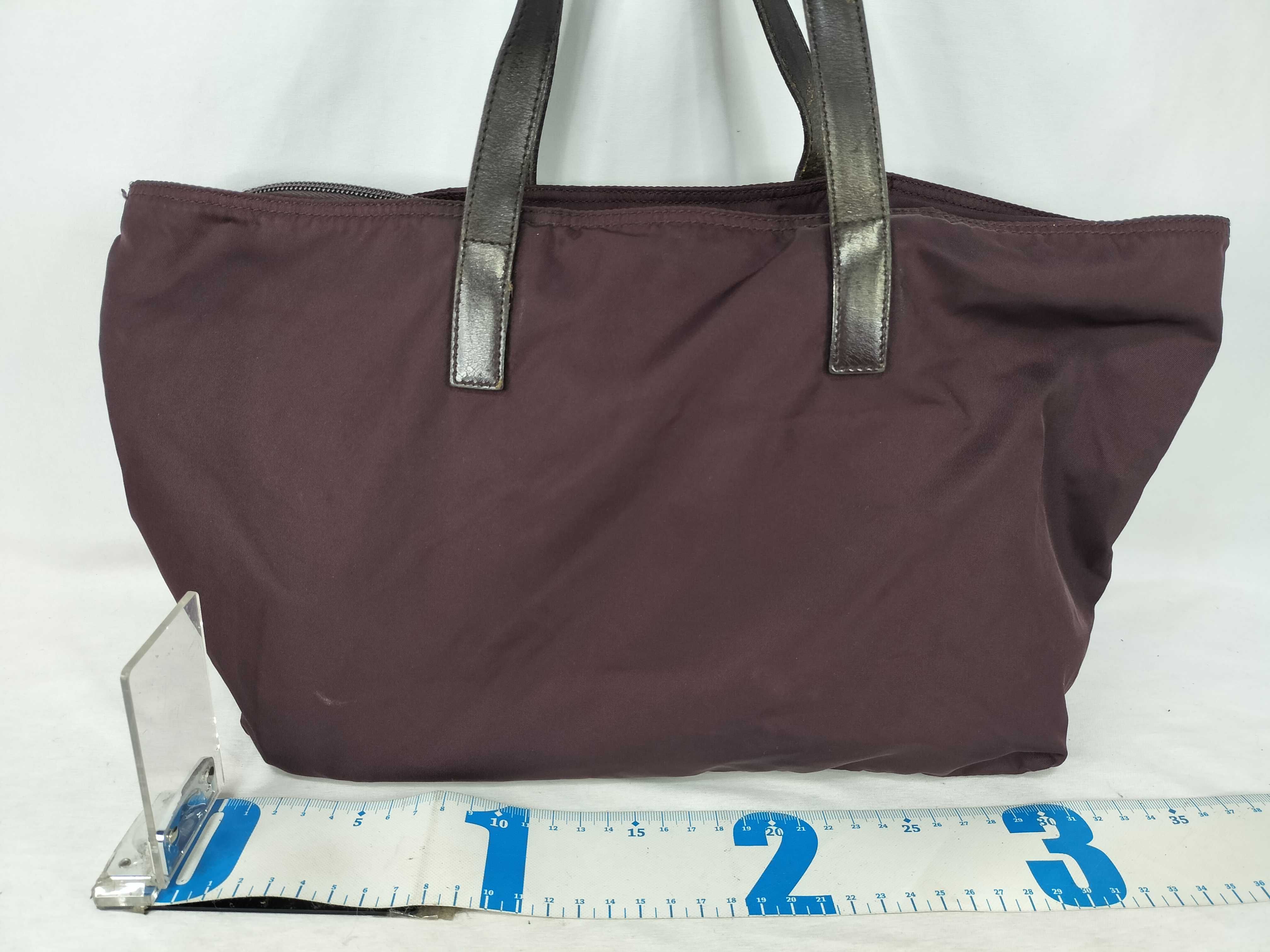 Nylon Prada Handbag Bordeaux Shoulder Bag — view 2