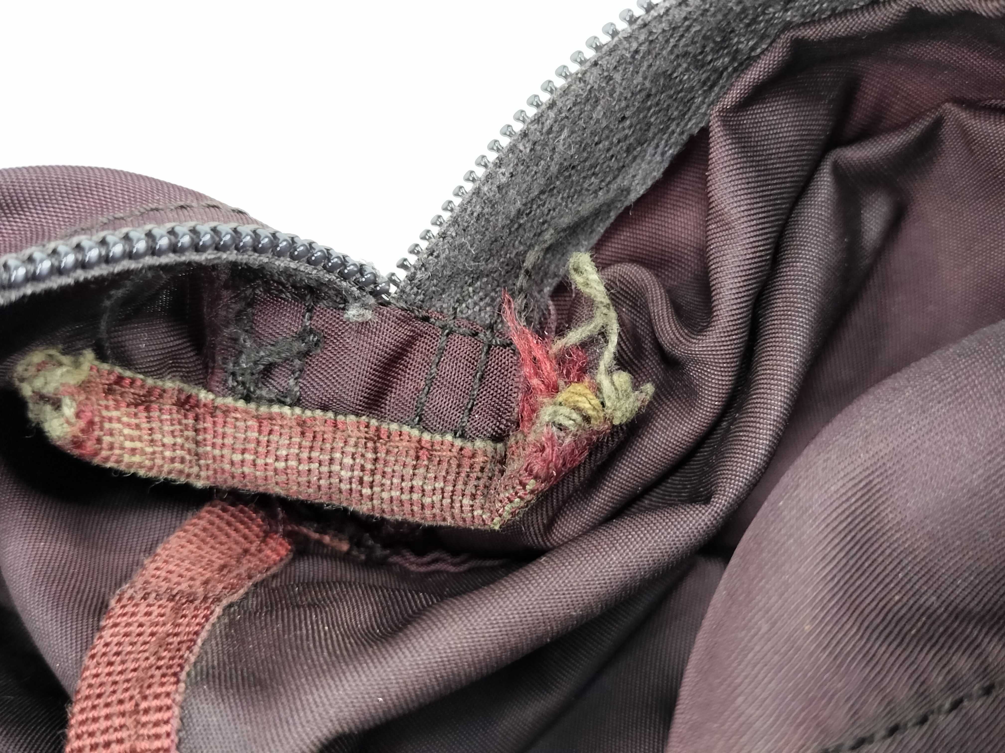 Nylon Prada Handbag Bordeaux Shoulder Bag — view 12