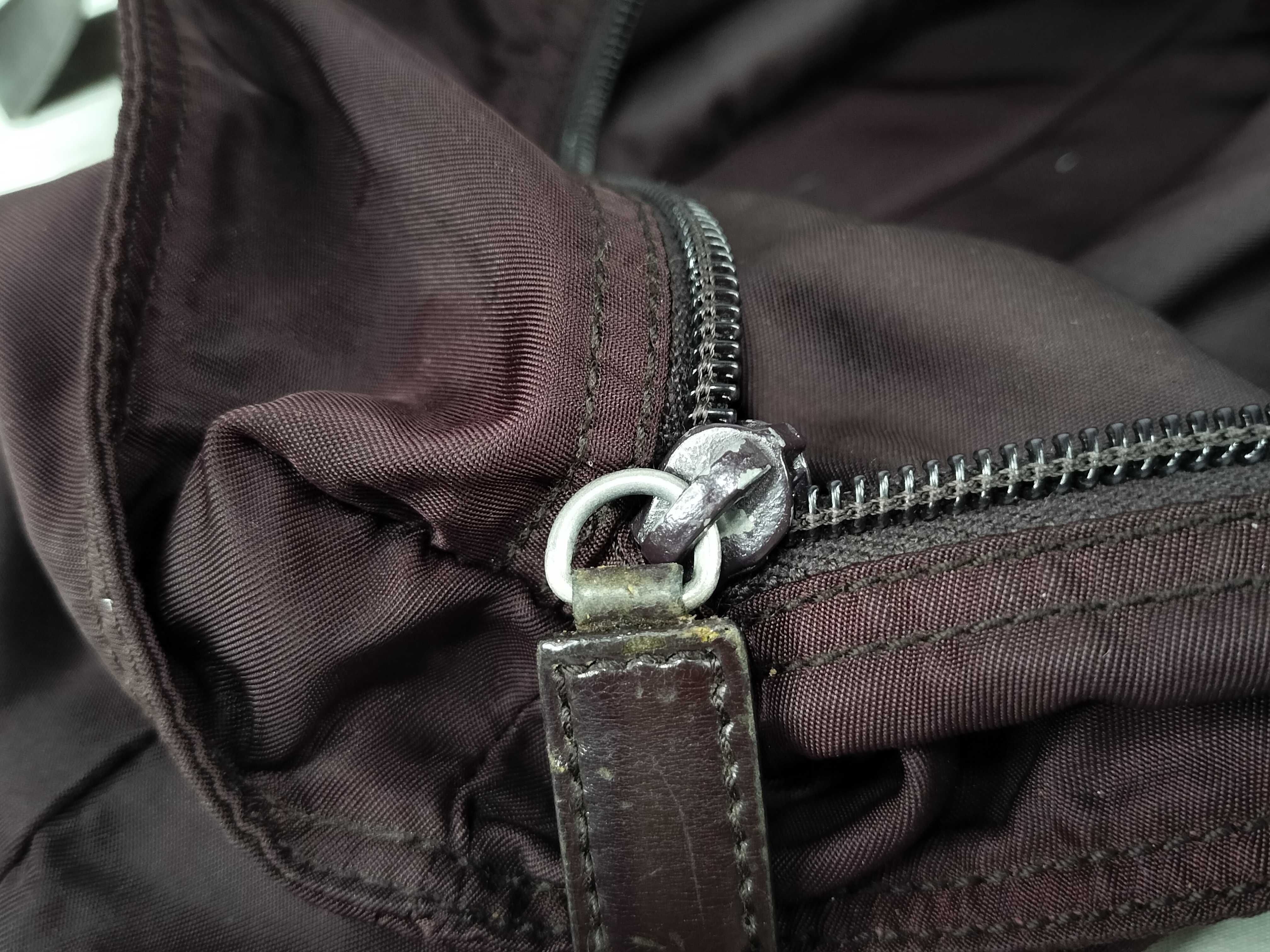 Nylon Prada Handbag Bordeaux Shoulder Bag — view 13