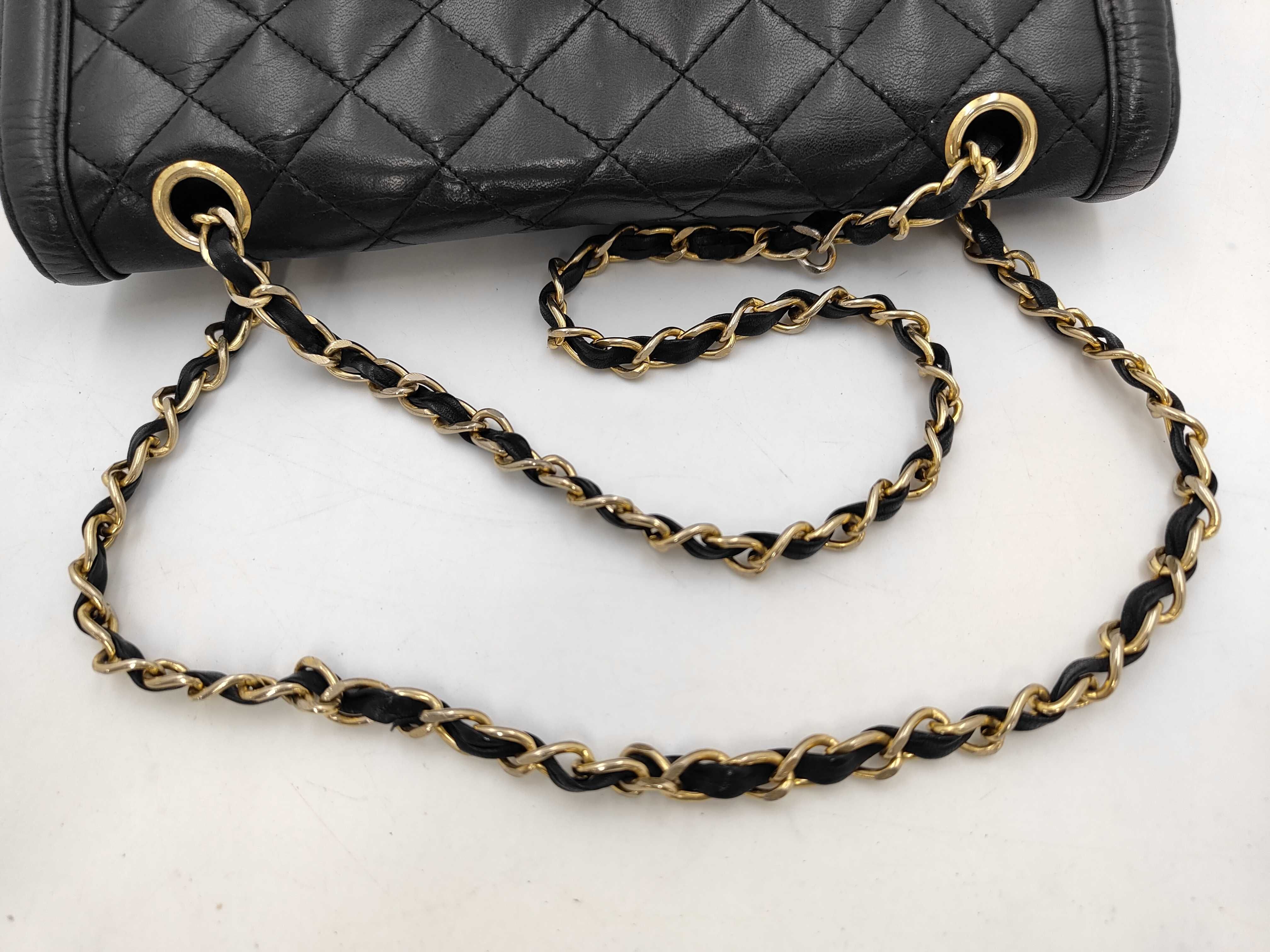 Matelassé Chain Shoulder Bag — view 5