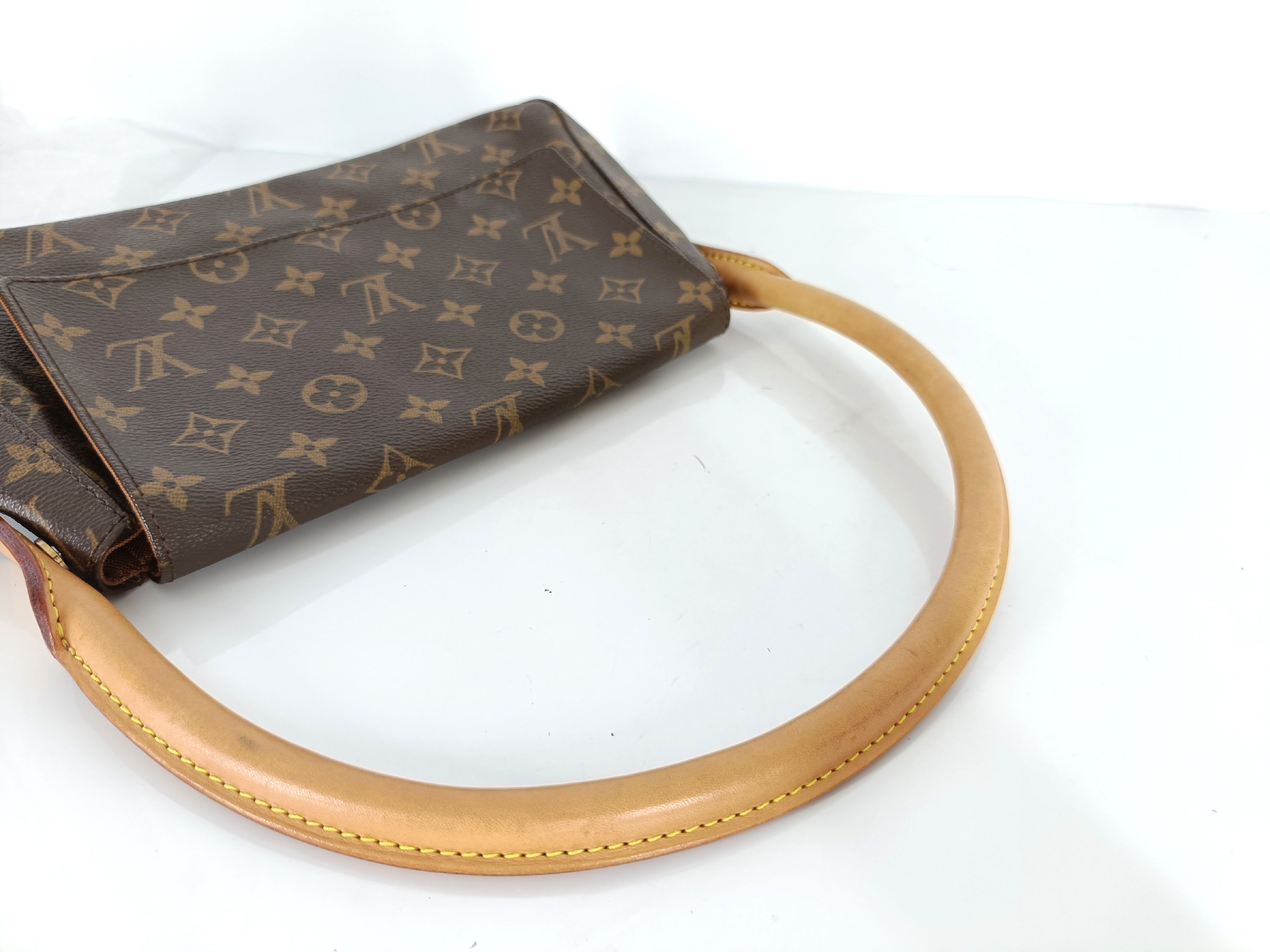 Monogram Mini Looping Handbag M51147 MI0031 Brown — view 3
