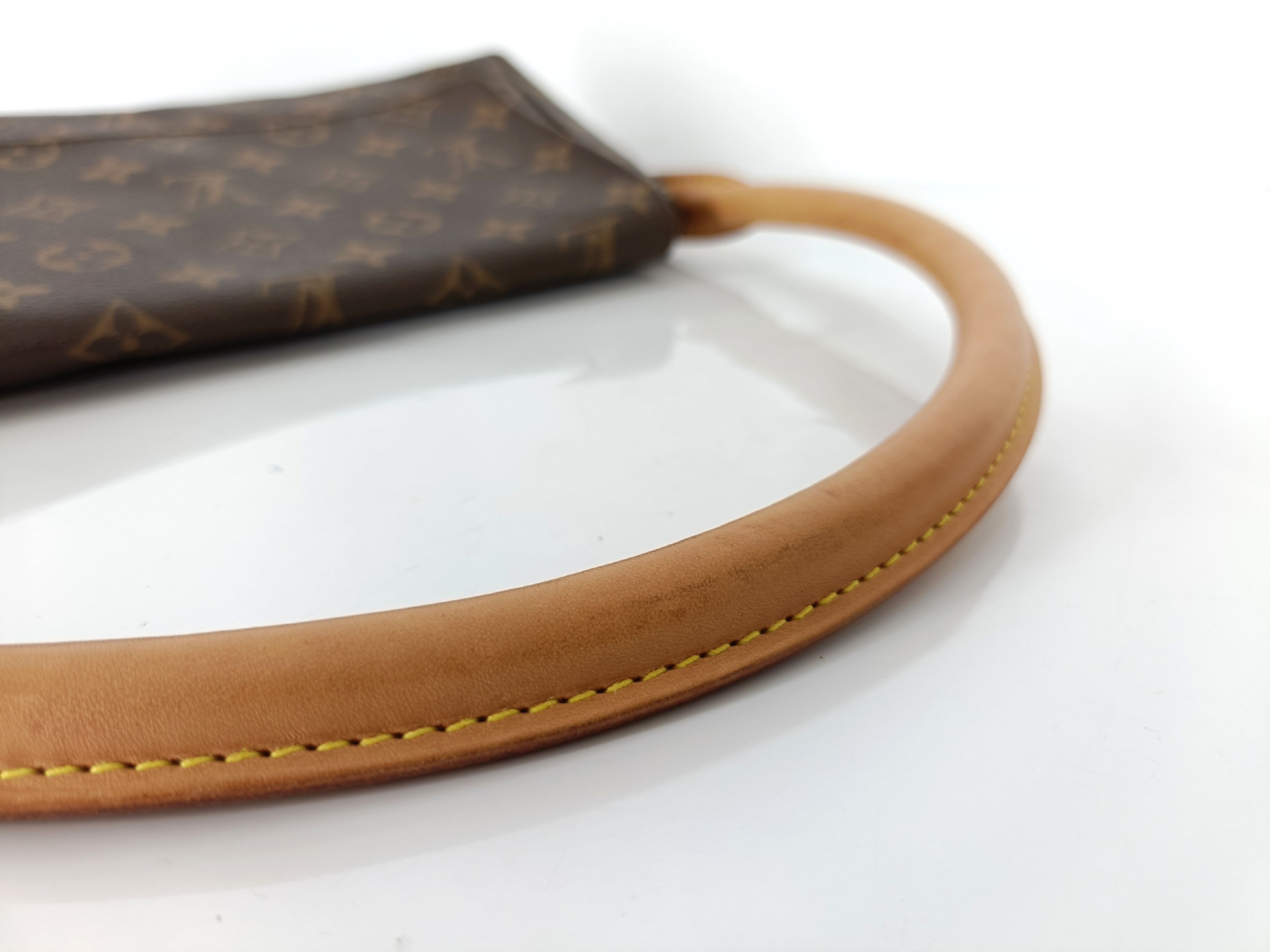 Monogram Mini Looping Handbag M51147 MI0031 Brown — view 4