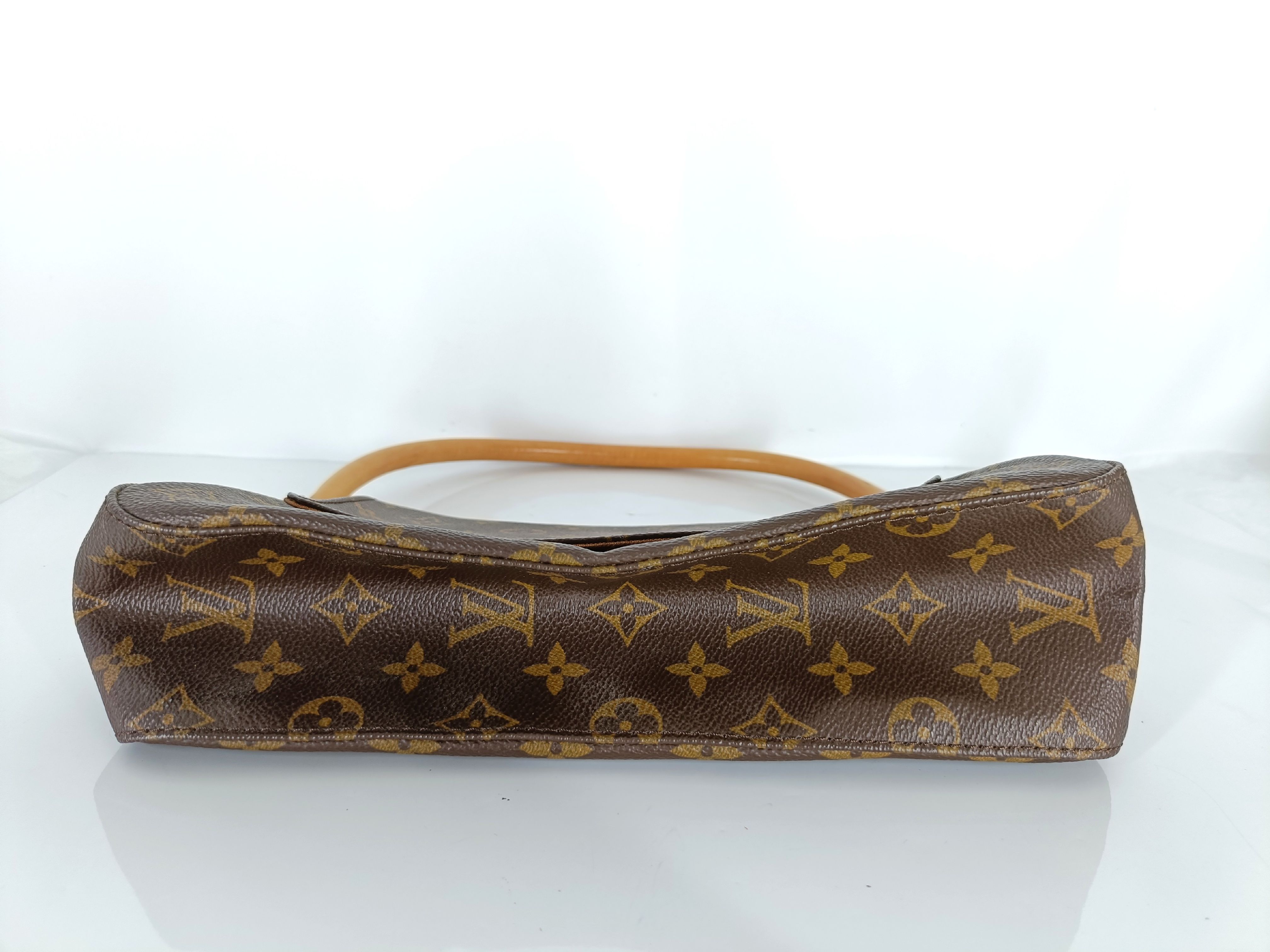 Monogram Mini Looping Handbag M51147 MI0031 Brown — view 7