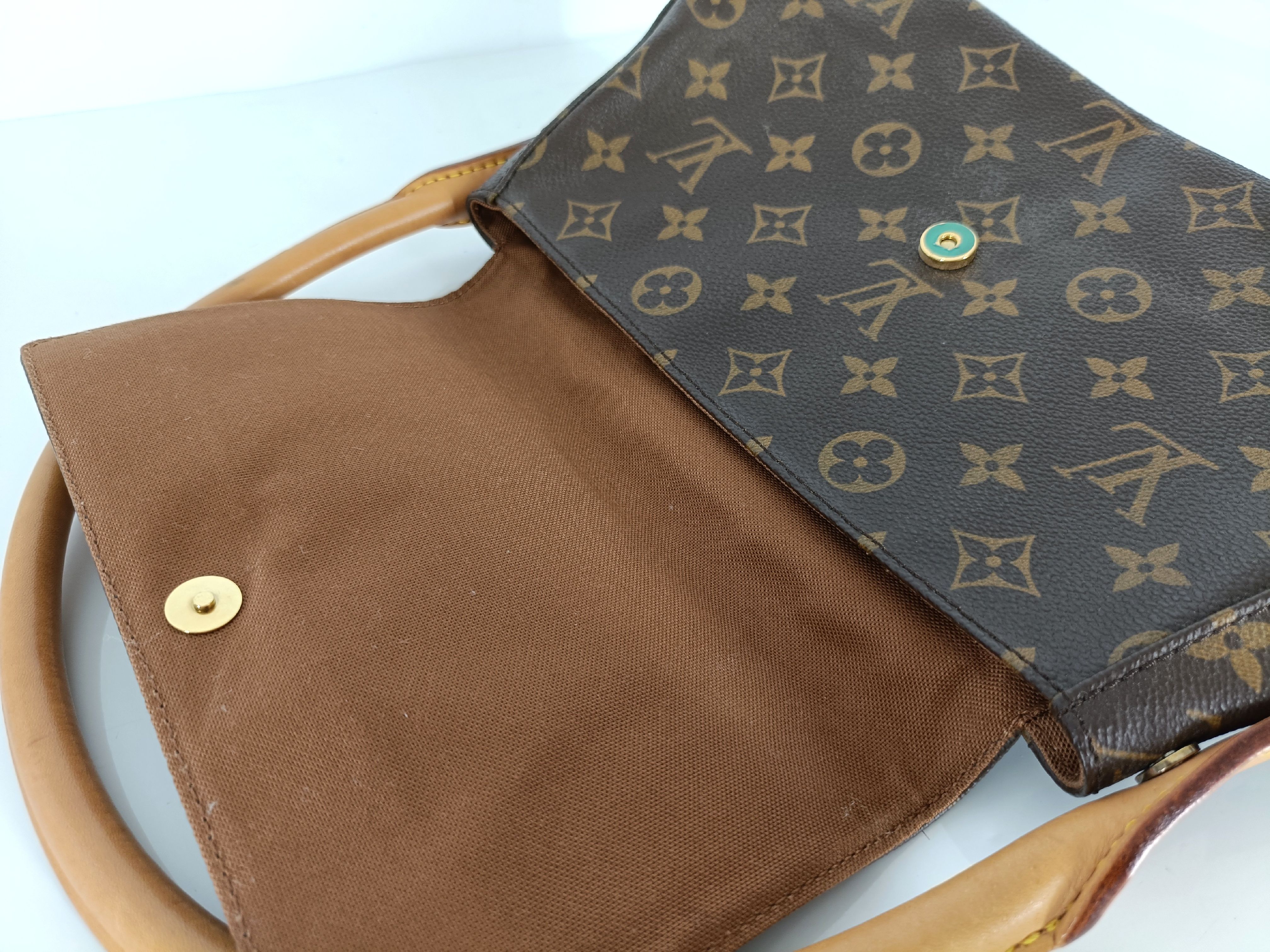 Monogram Mini Looping Handbag M51147 MI0031 Brown — view 8