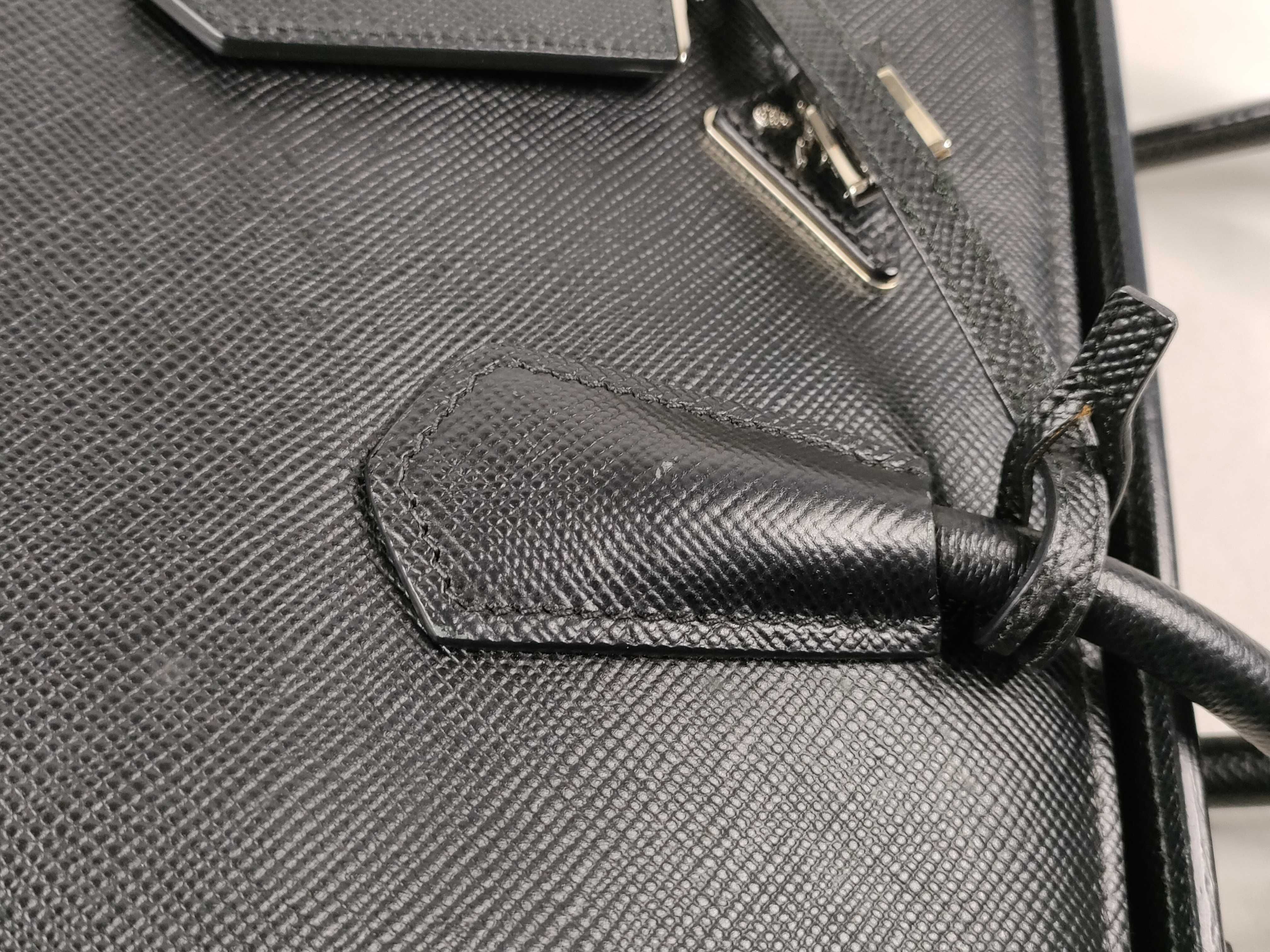 Leather Tote Bag, Black Tote Bag — view 5