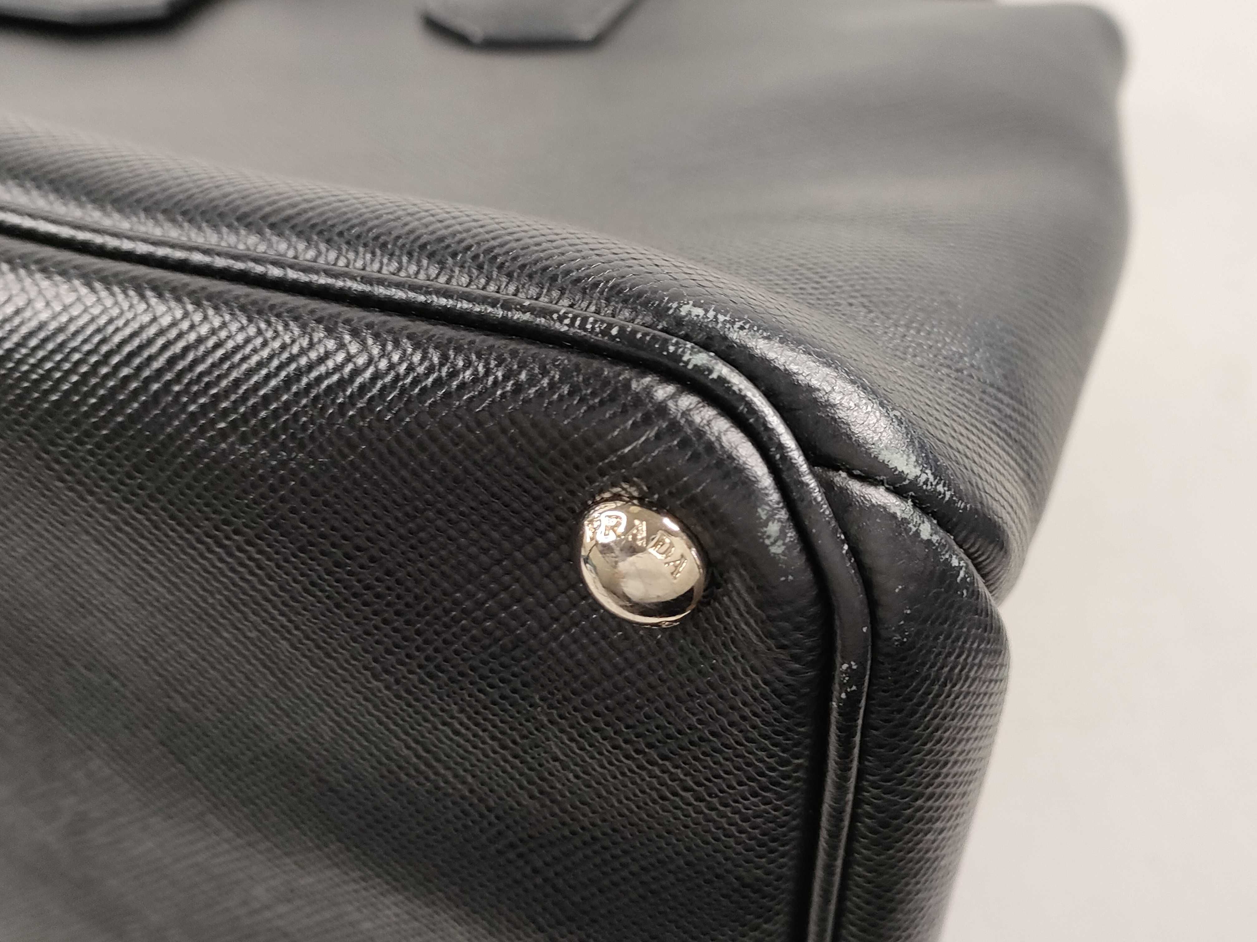 Leather Tote Bag, Black Tote Bag — view 6