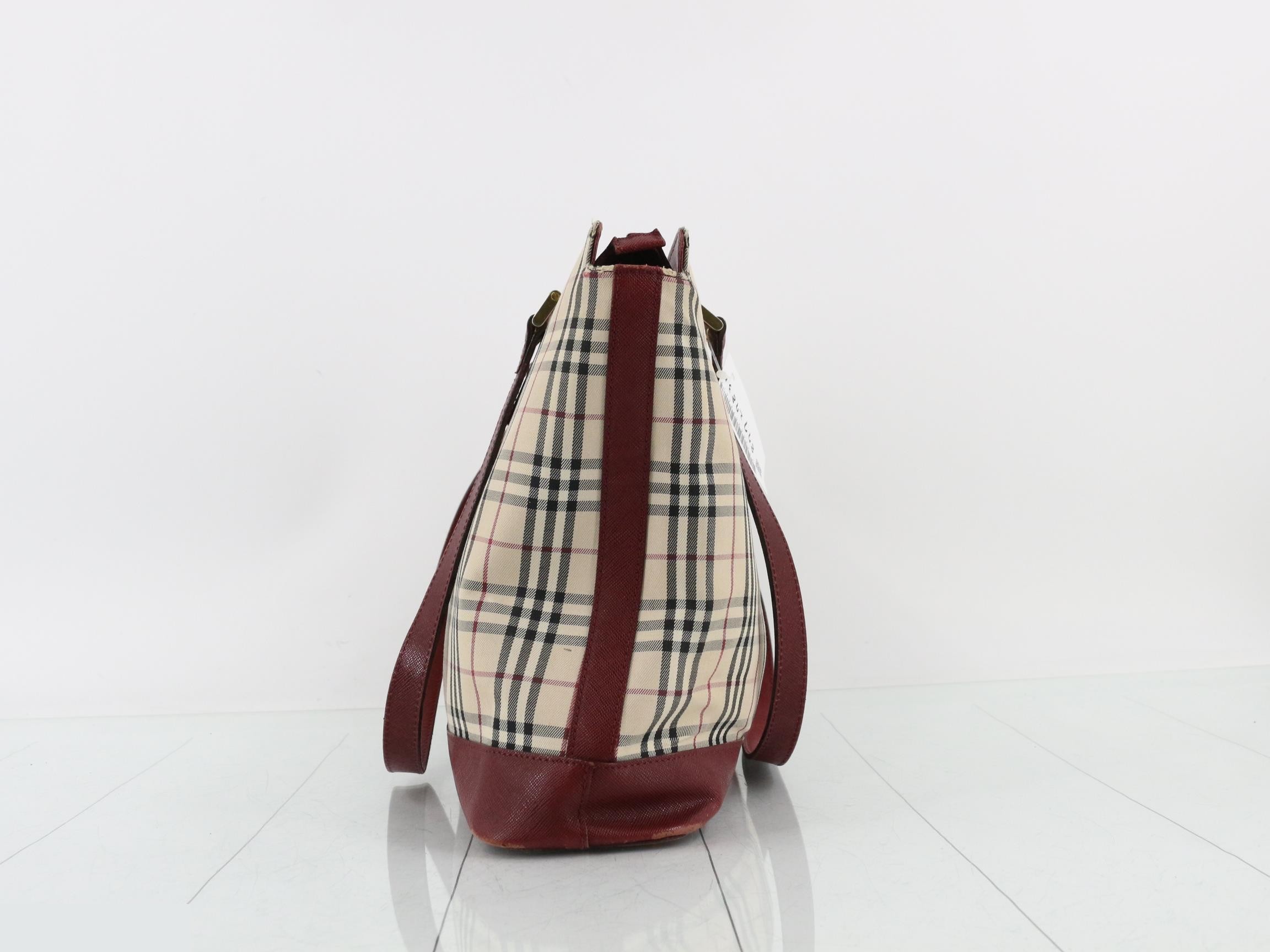 Nova check canvas leather — view 3