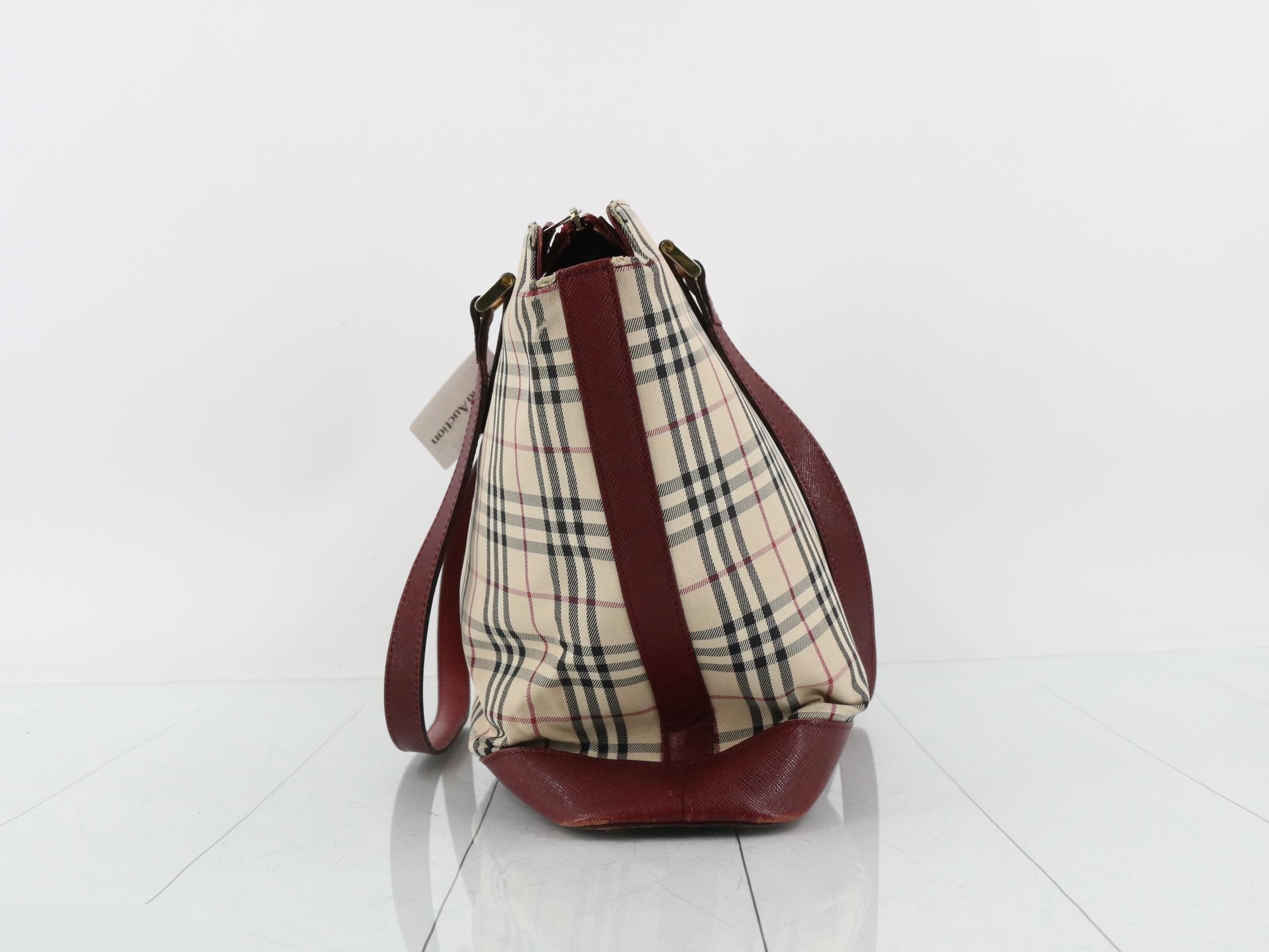 Nova check canvas leather — view 4