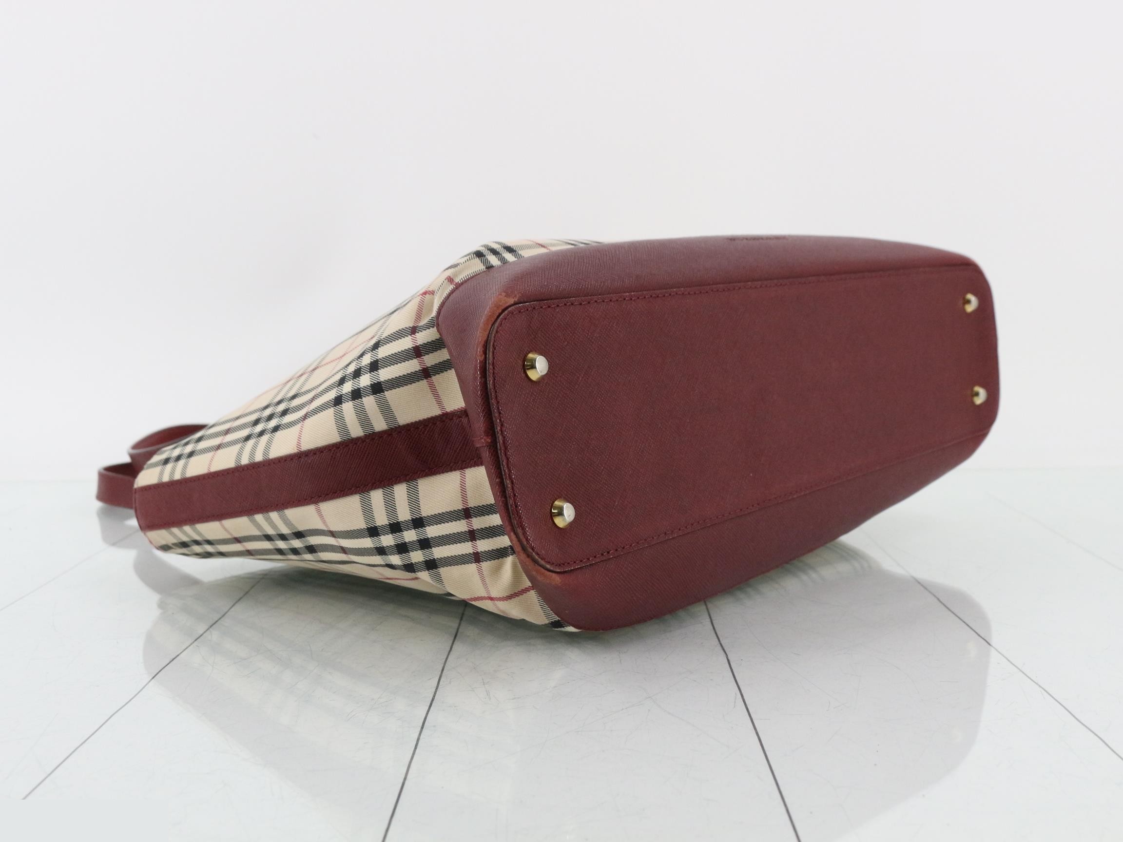Nova check canvas leather — view 5