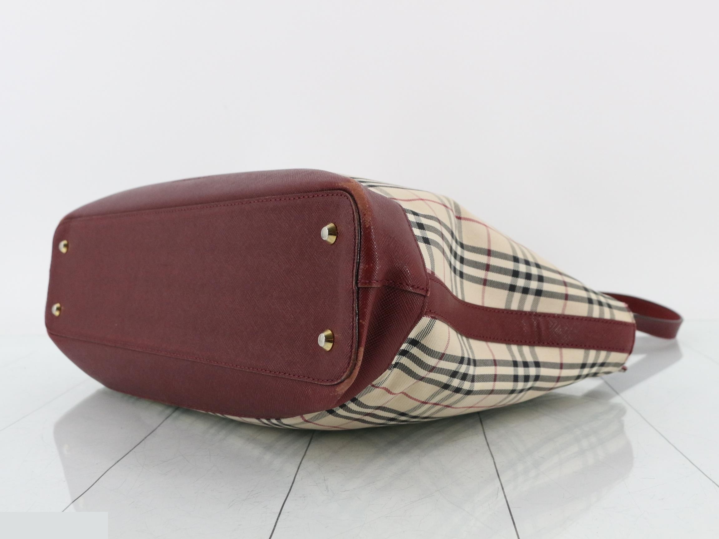 Nova check canvas leather — view 6