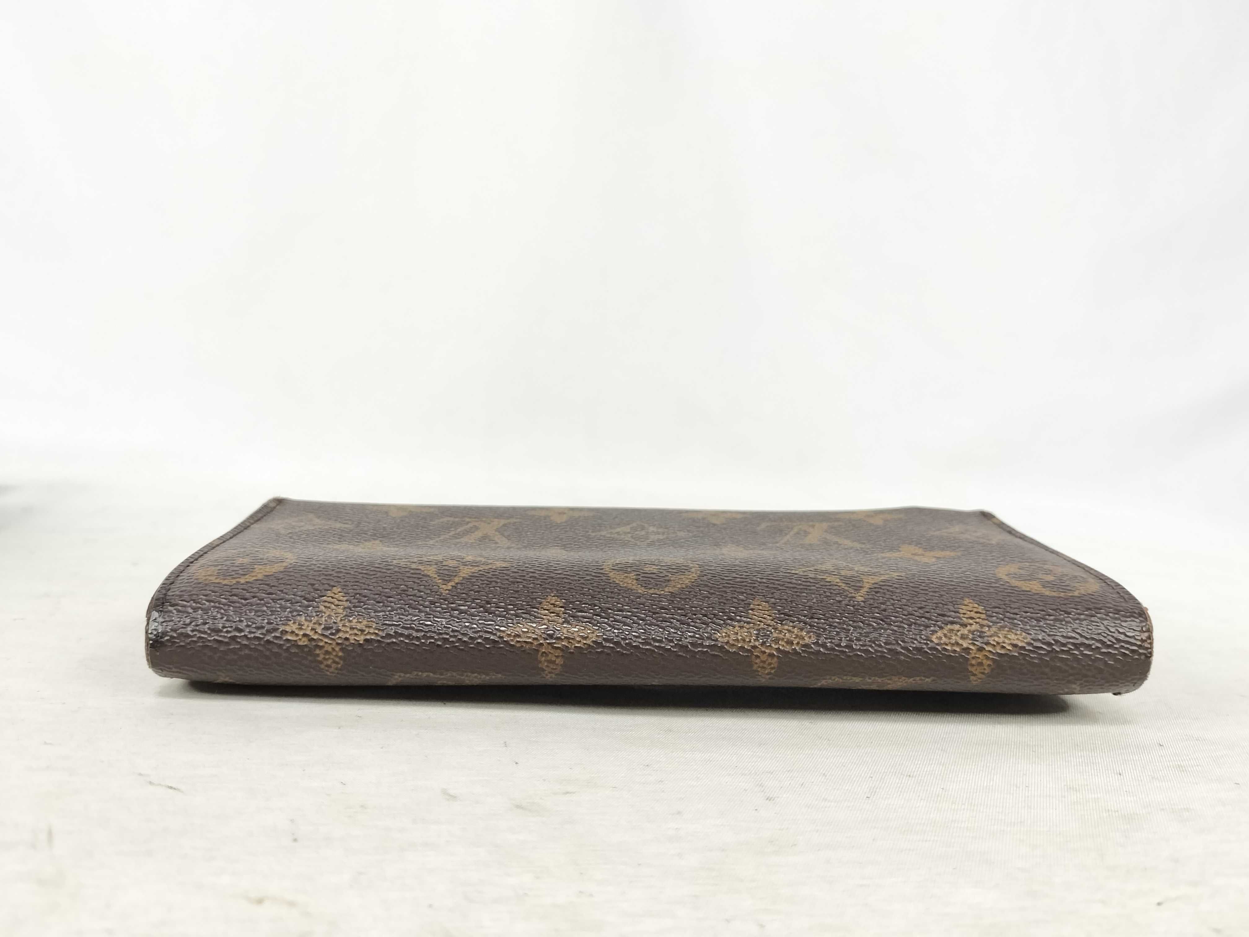 Monogram Louis Vuitton Monogram Portefeuille Sarah Long Wallet — view 3