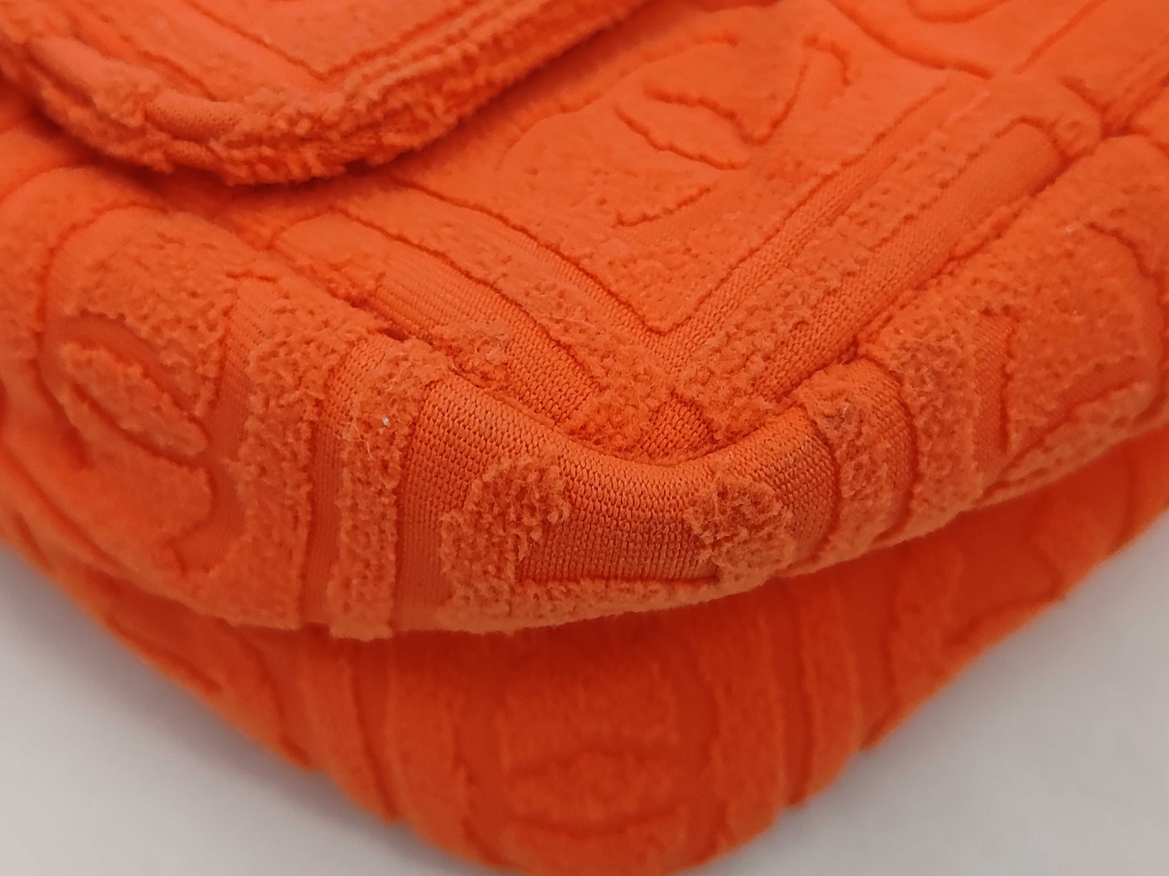 Shoulder Bag, Terry Cloth, Orange Shoulder Bag — view 4