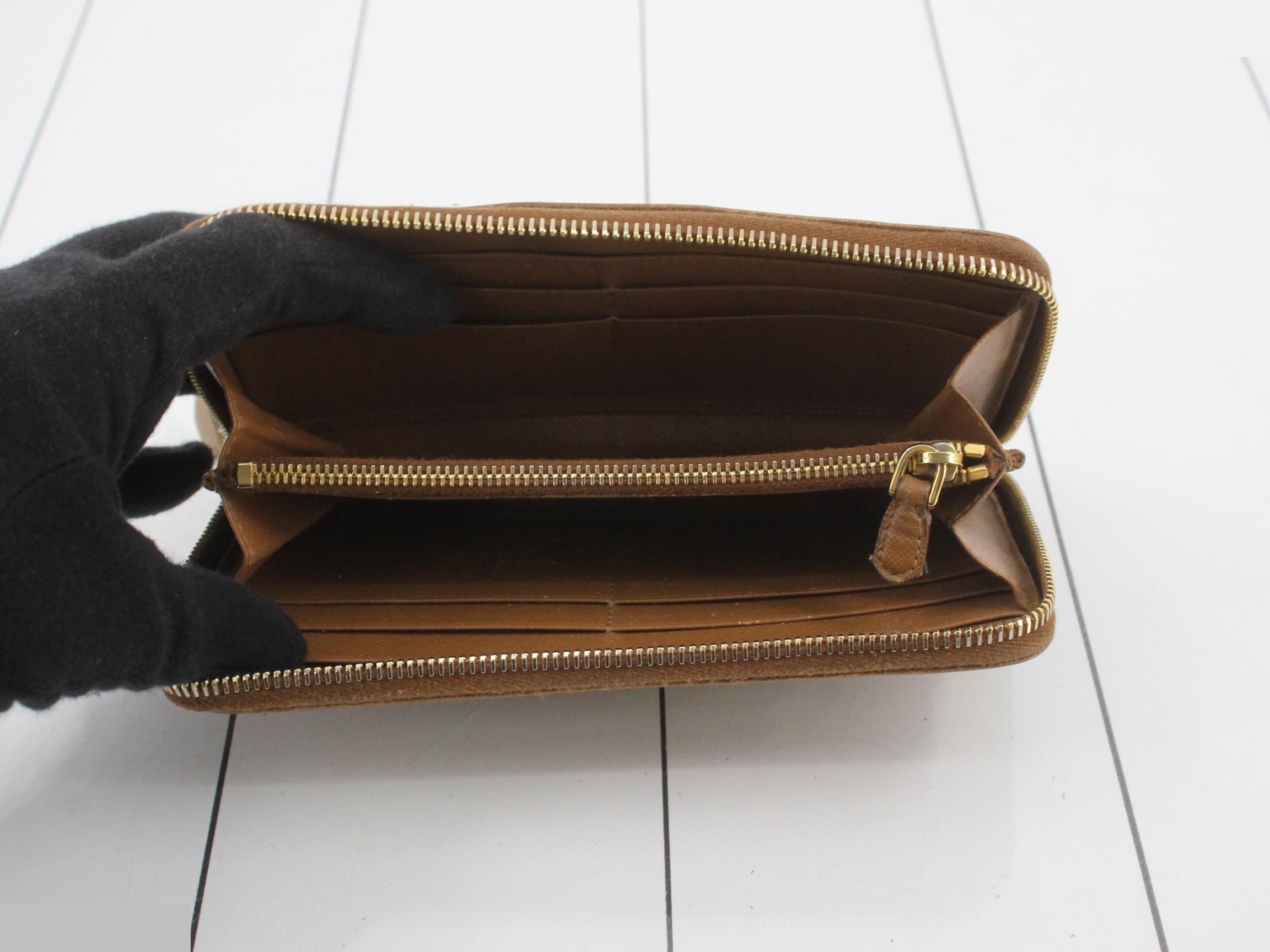 Saffiano leather long wallet — view 4