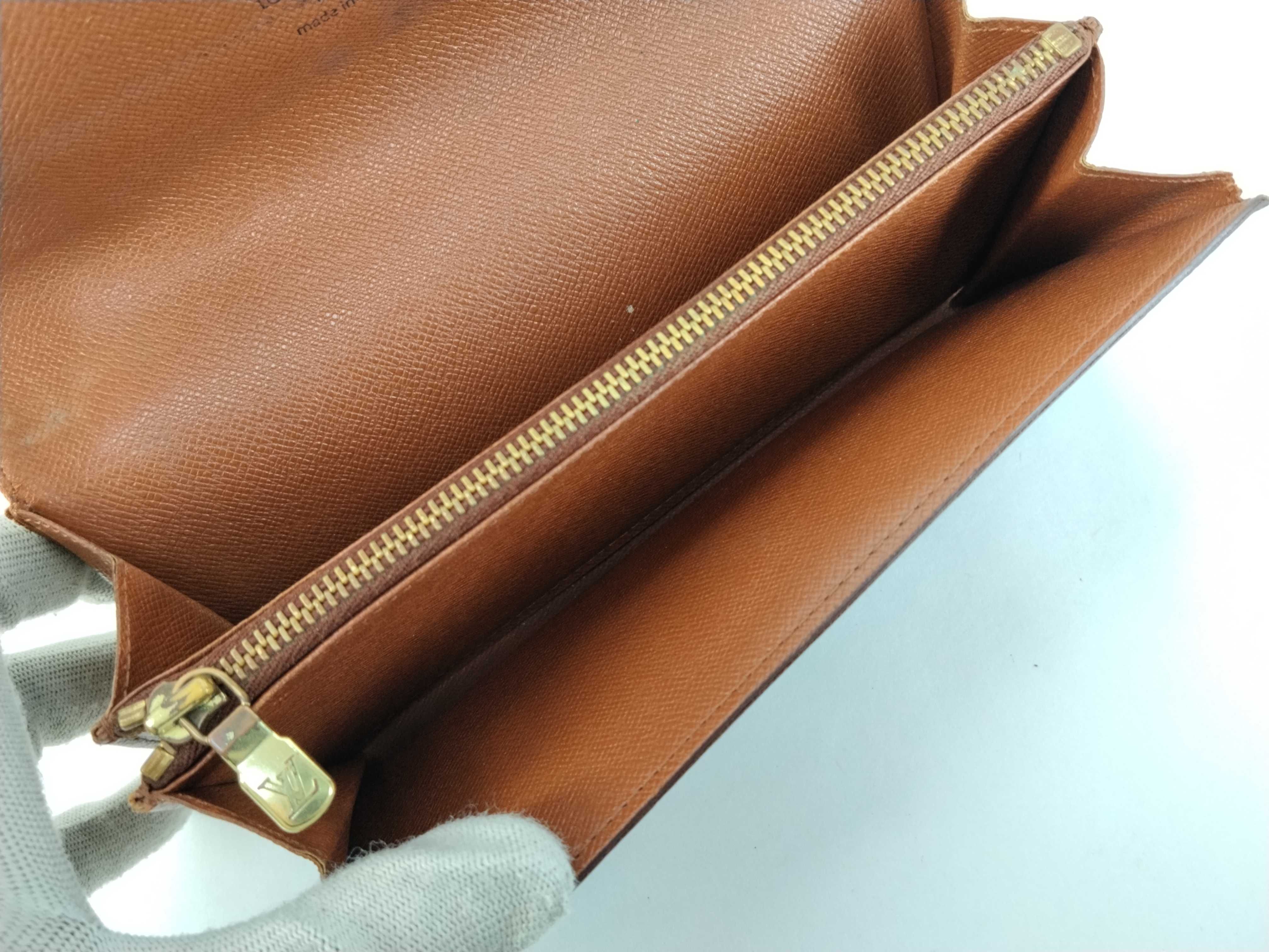 Monogram Louis Vuitton Monogram Long Wallet — view 12