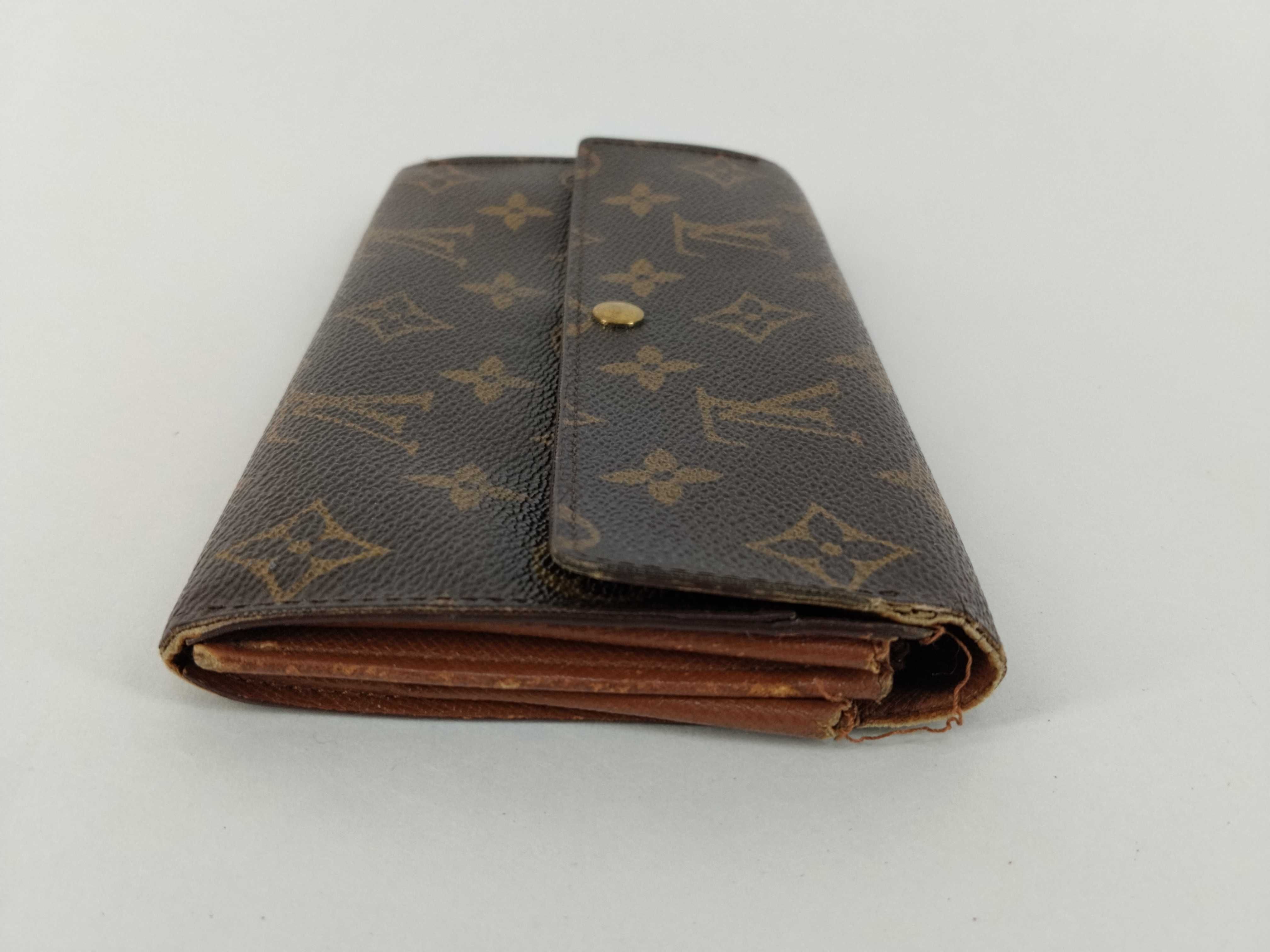 Monogram Louis Vuitton Monogram Long Wallet — view 6