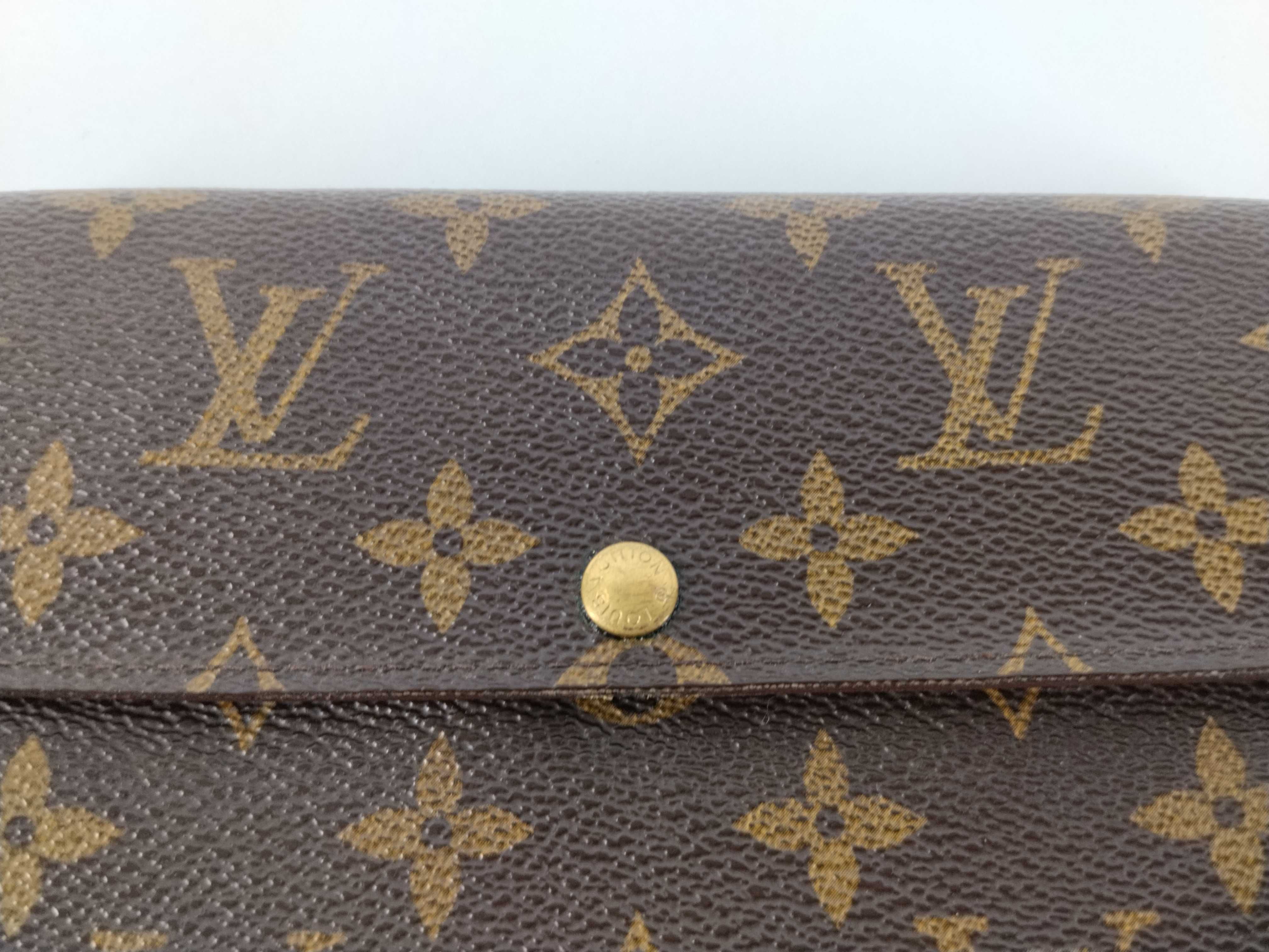 Monogram Louis Vuitton Monogram Long Wallet — view 9
