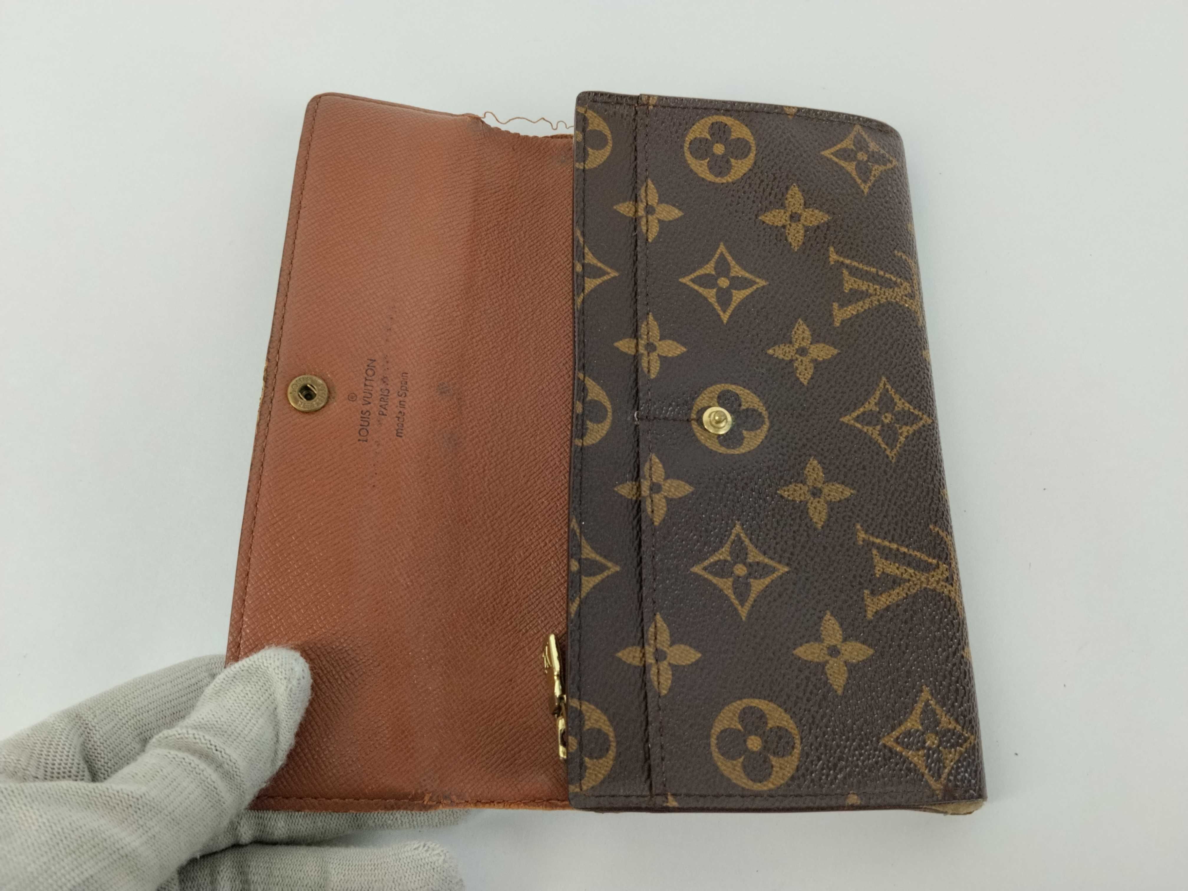 Monogram Louis Vuitton Monogram Long Wallet — view 10