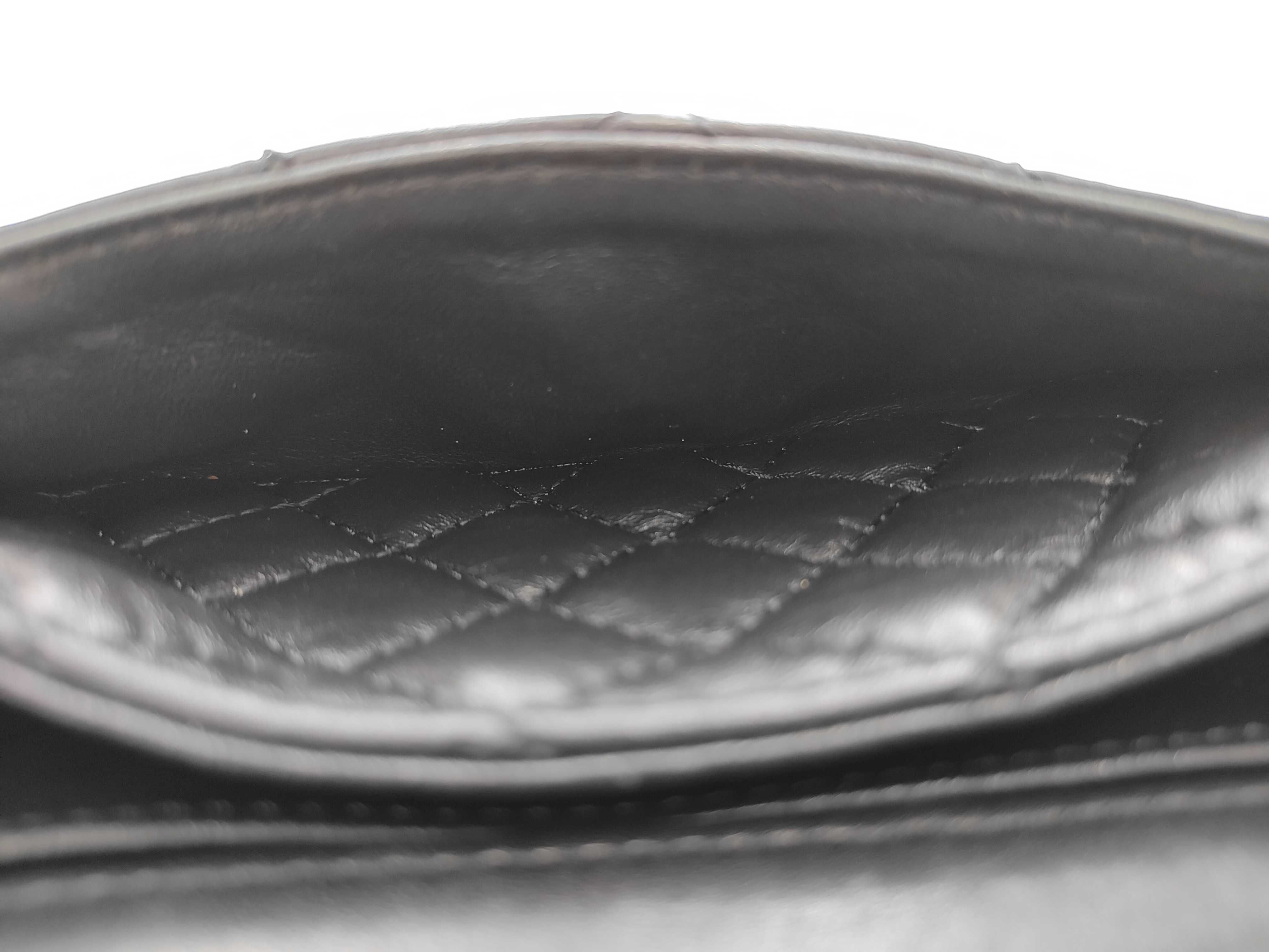 Matelassé 2.55 Chain Shoulder Bag, Black, Vintage, Gold Hardware, Serial Number 26 Series. — view 14