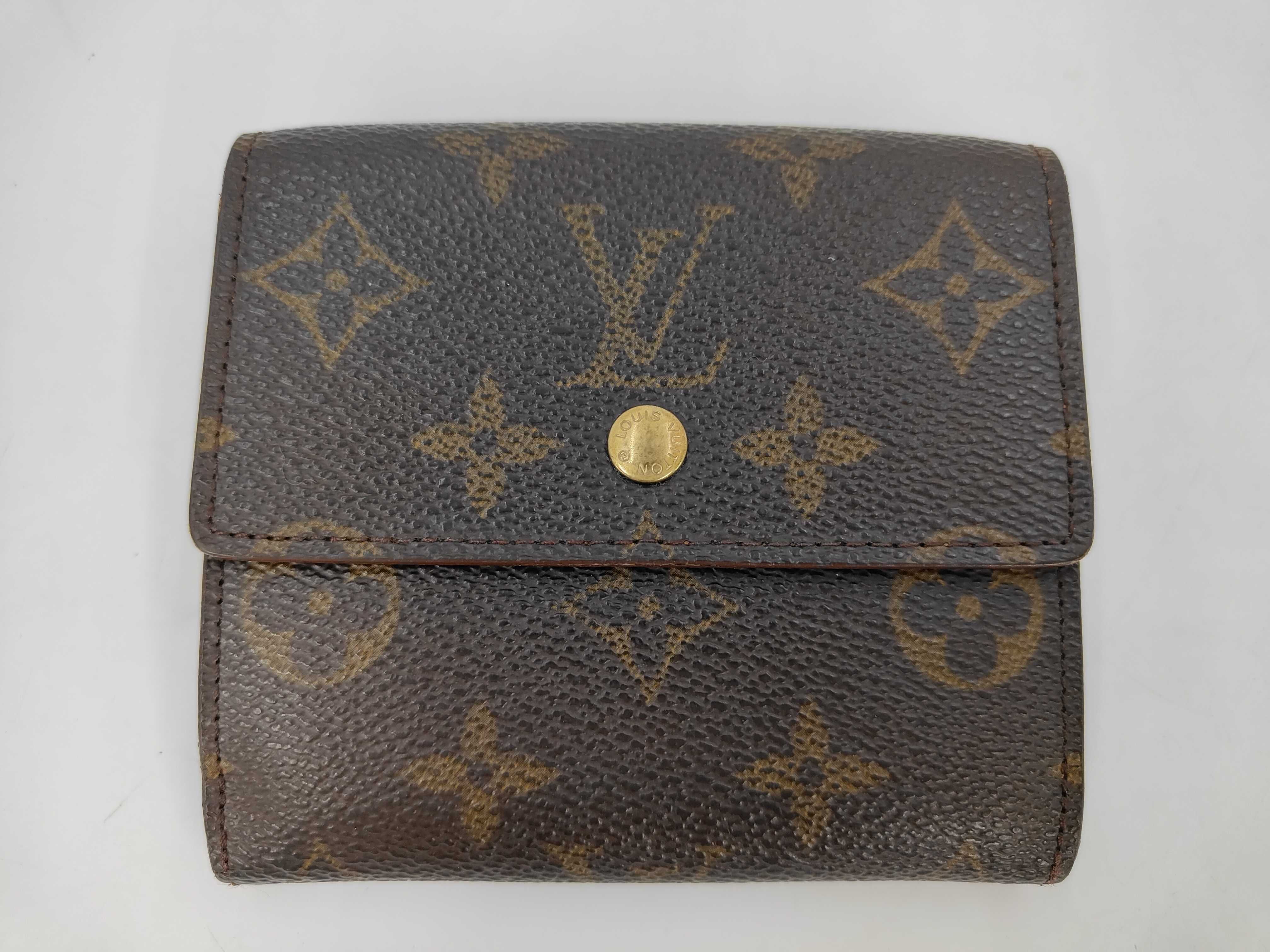 Monogram Double Snap Wallet