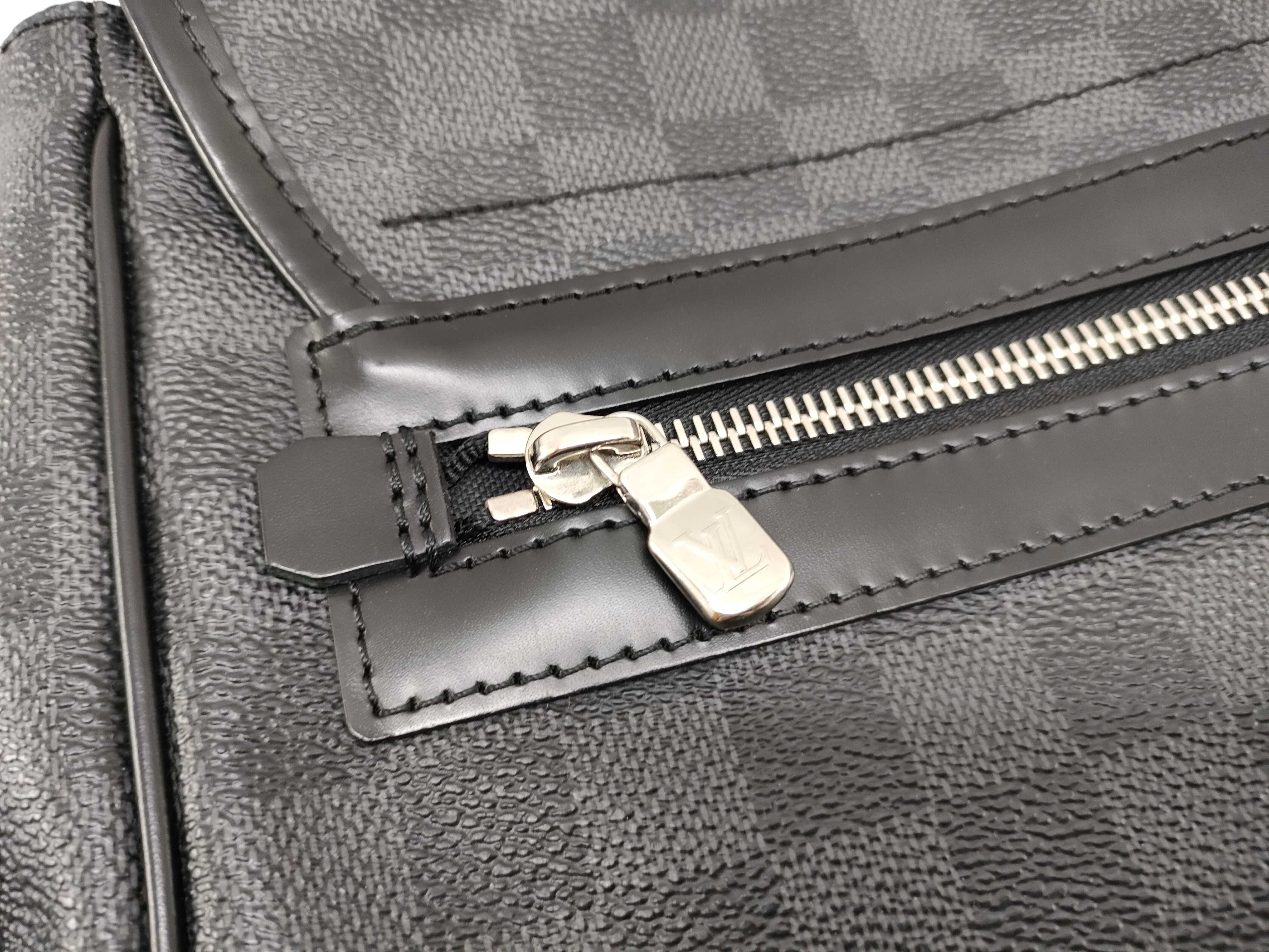 Damier Graphite Louis Vuitton Damier Shoulder Bag — view 14