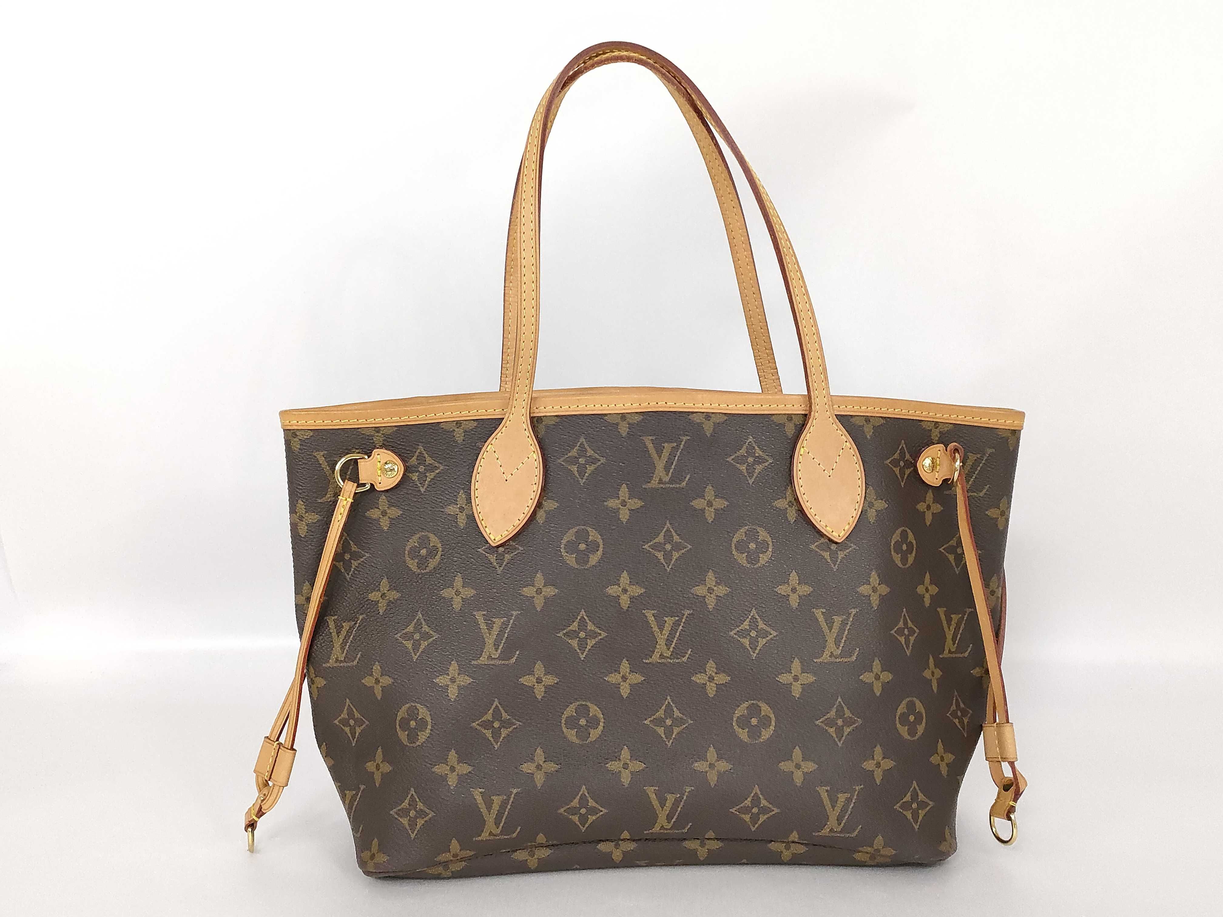 Monogram M41000 Monogram Louis Vuitton Neverfull PM Tote Bag