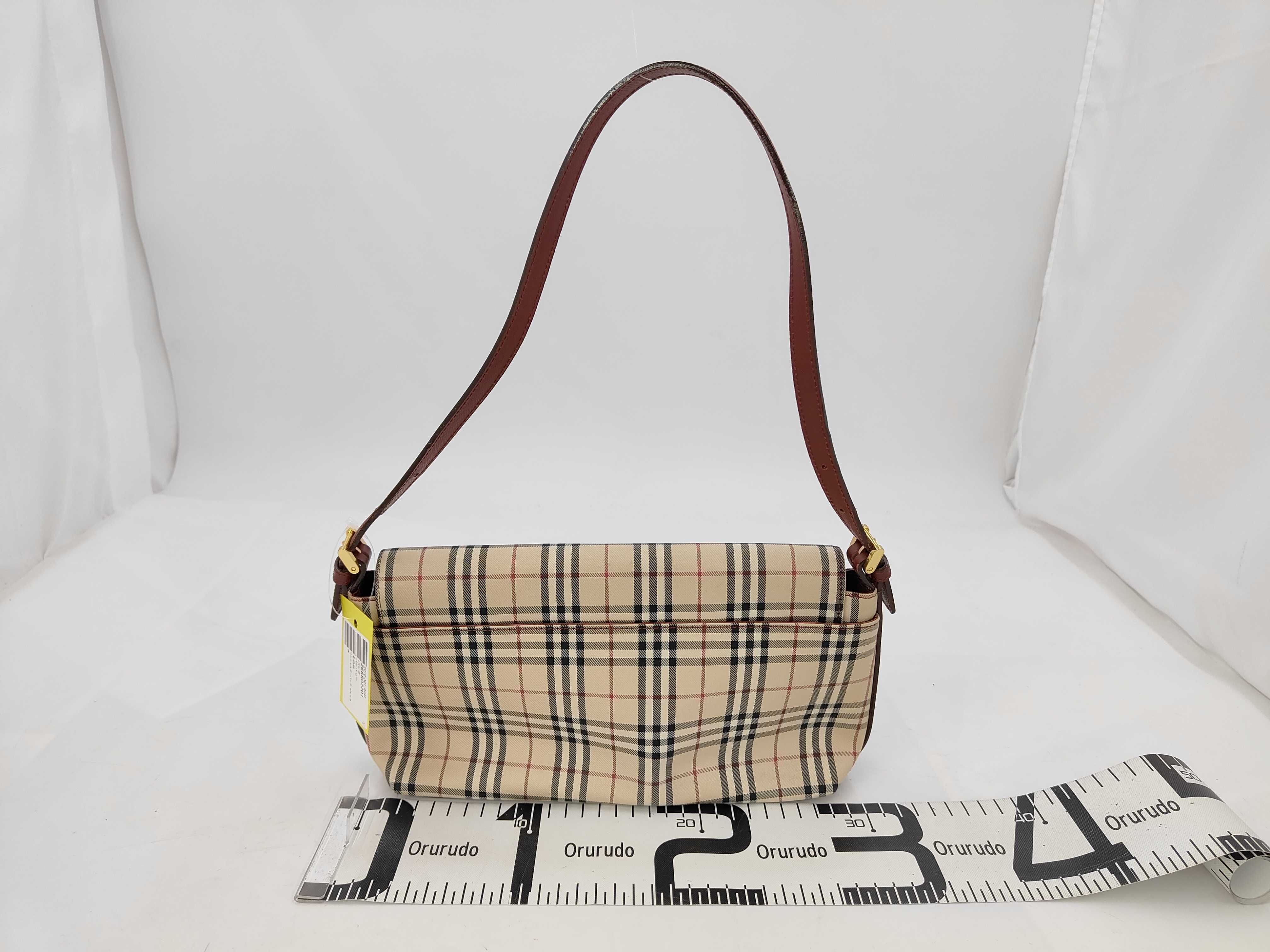 One-Shoulder Bag, Checkered Pattern Shoulder Bag — view 2