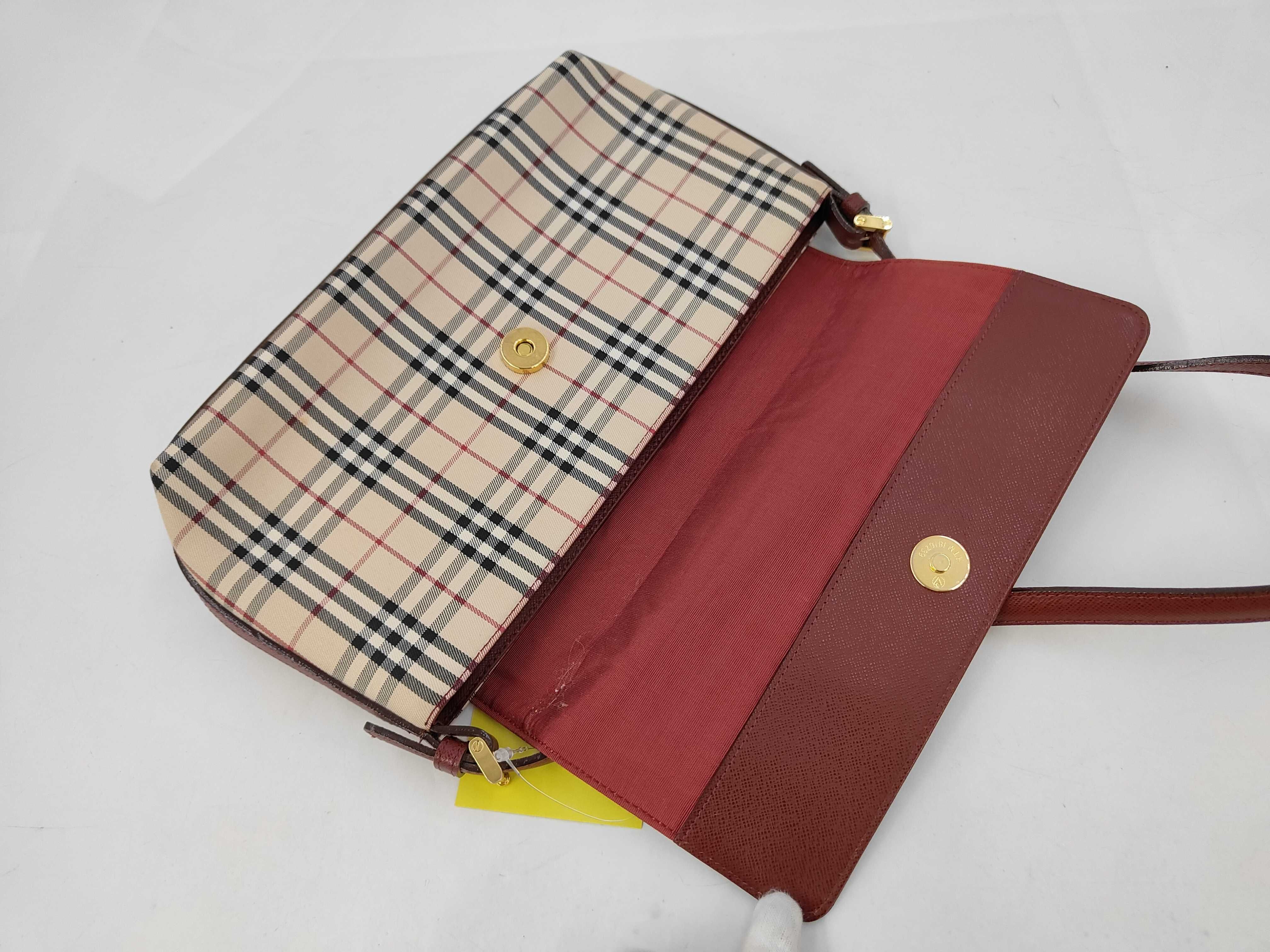 One-Shoulder Bag, Checkered Pattern Shoulder Bag — view 8