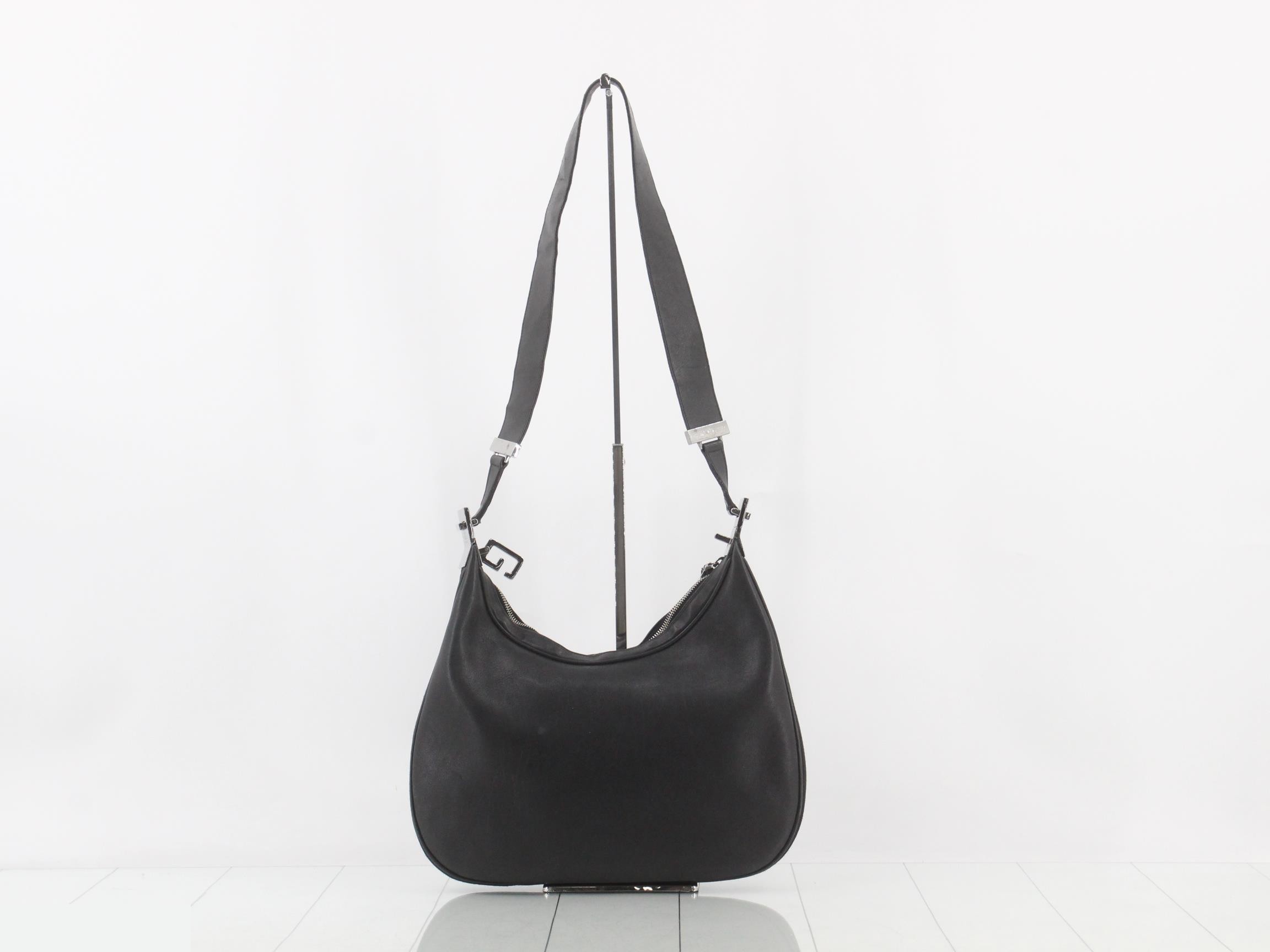 Leather shoulder bag — view 2