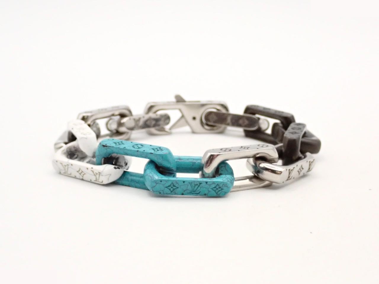 Monogram Chain Stone Bracelet Monogram (Precious Metal)