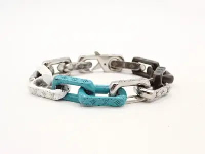 Monogram Chain Stone Bracelet Monogram (Precious Metal)