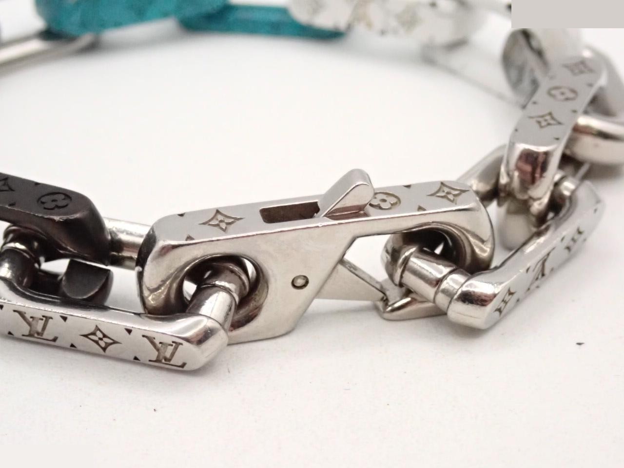Monogram Chain Stone Bracelet Monogram (Precious Metal) — view 3