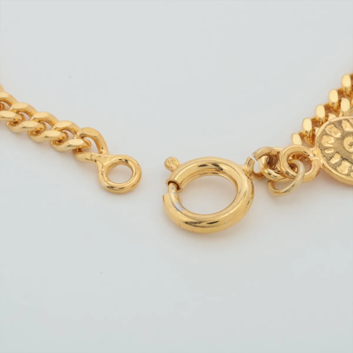 Circle Logo Bracelet, GP Gold. Shows signs of wear, — view 4