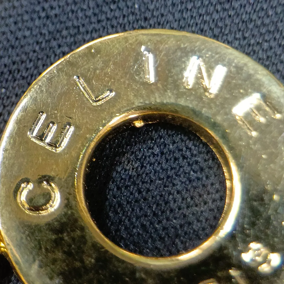 Circle Logo Bracelet, GP Gold. Shows signs of wear, — view 6