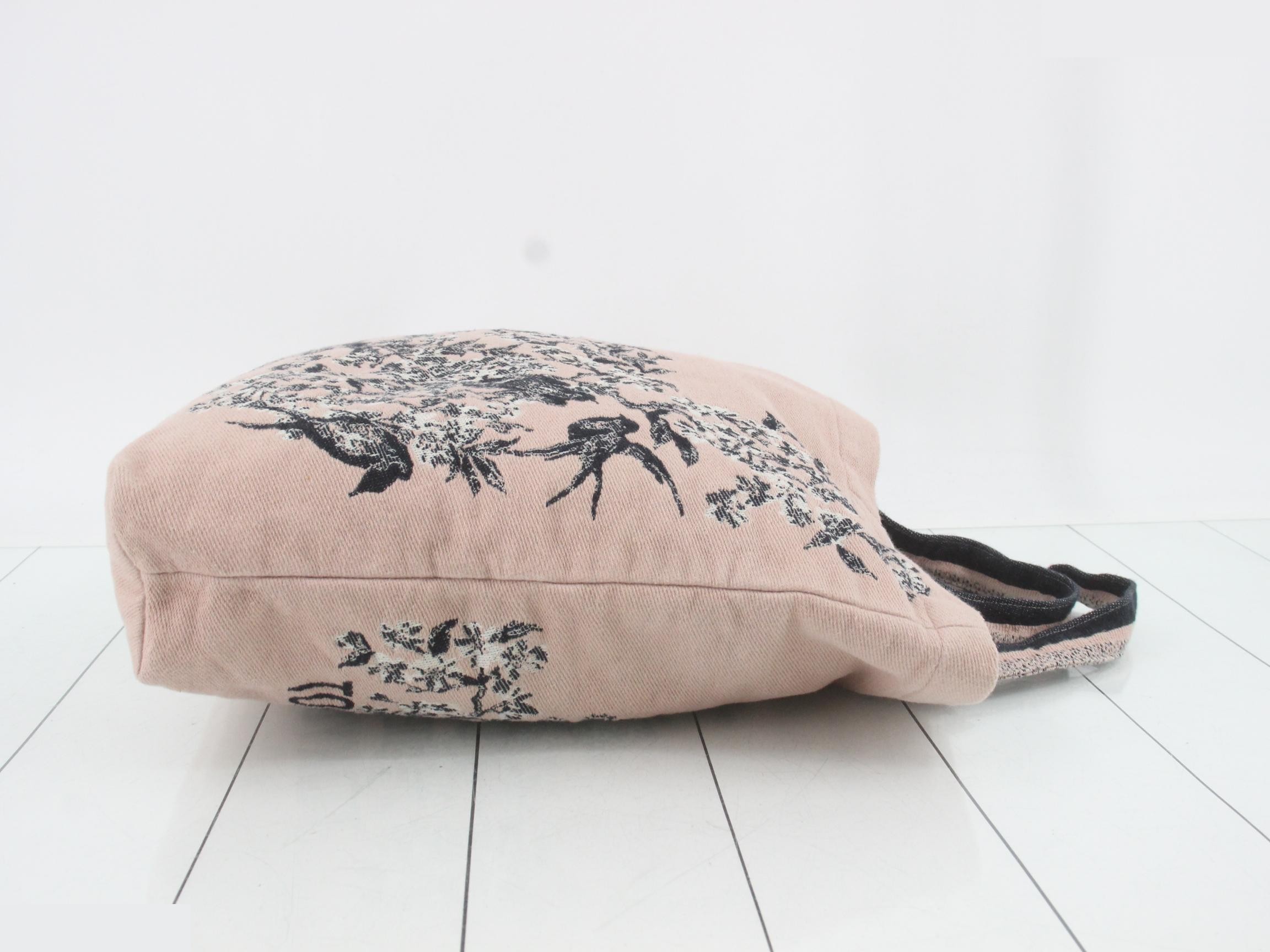 Flower Tote Bag, Pink — view 3