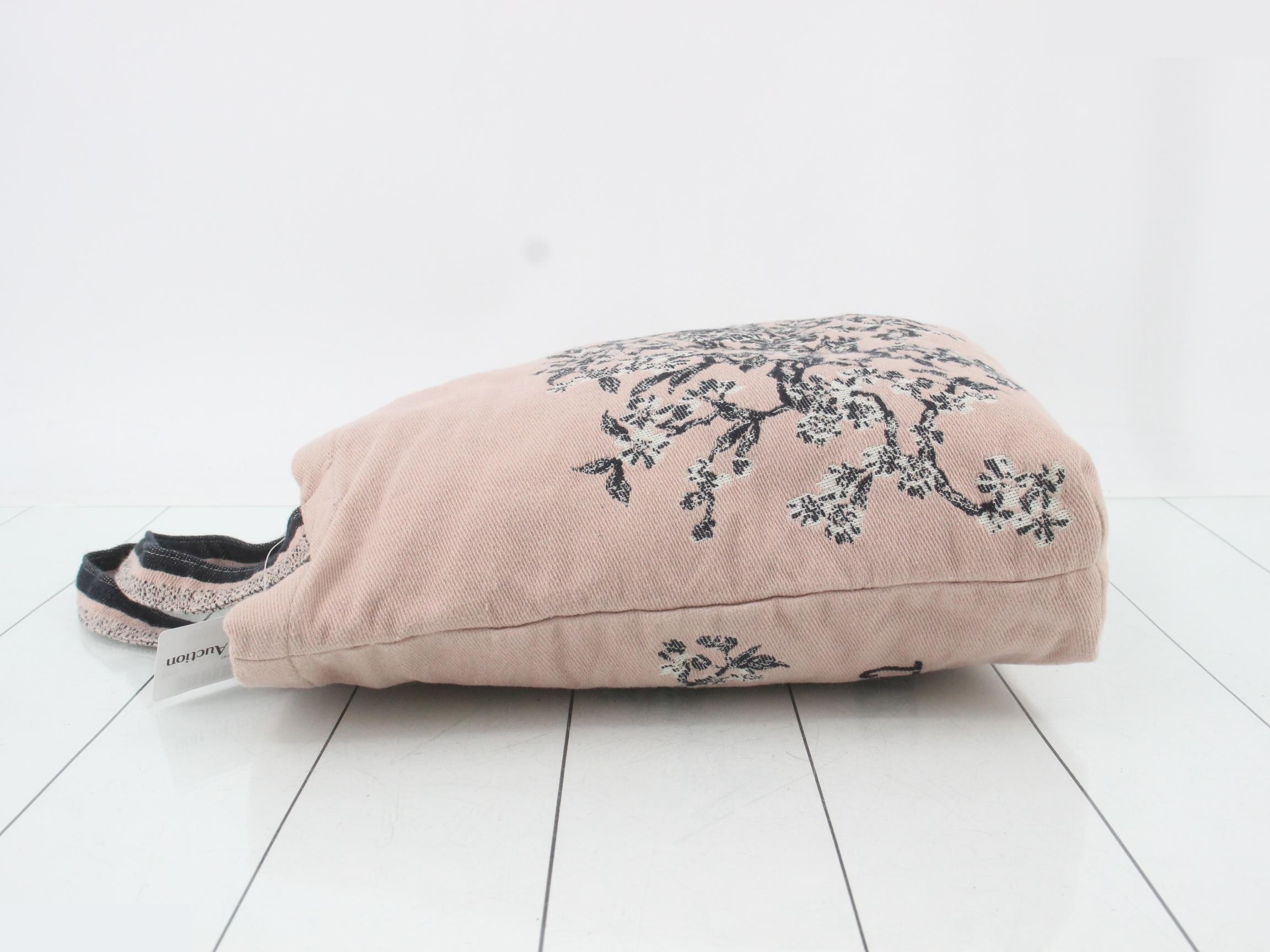 Flower Tote Bag, Pink — view 4