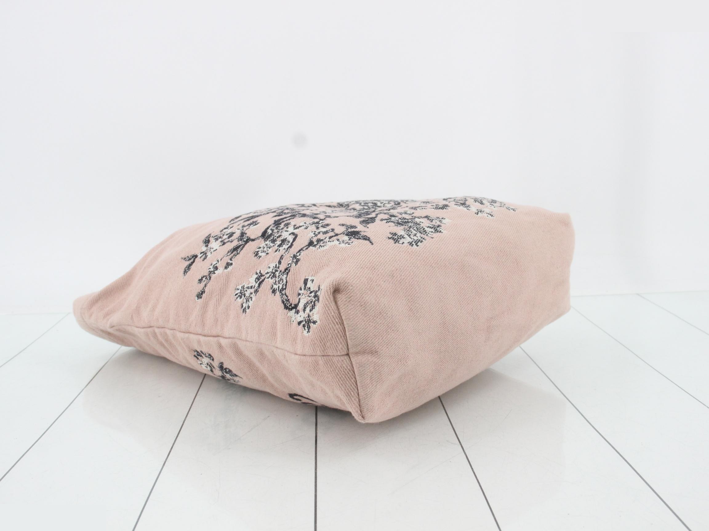 Flower Tote Bag, Pink — view 5
