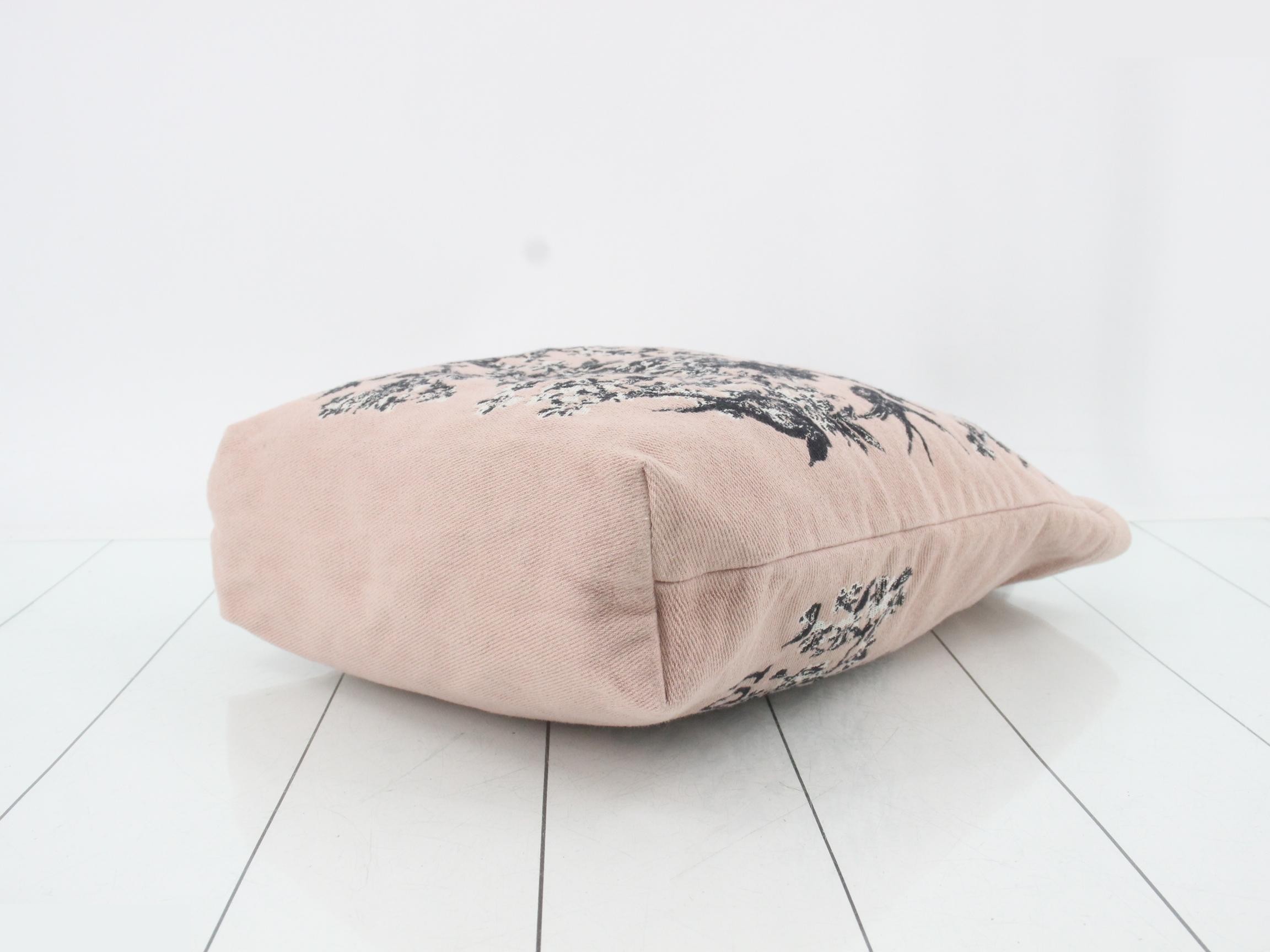 Flower Tote Bag, Pink — view 6