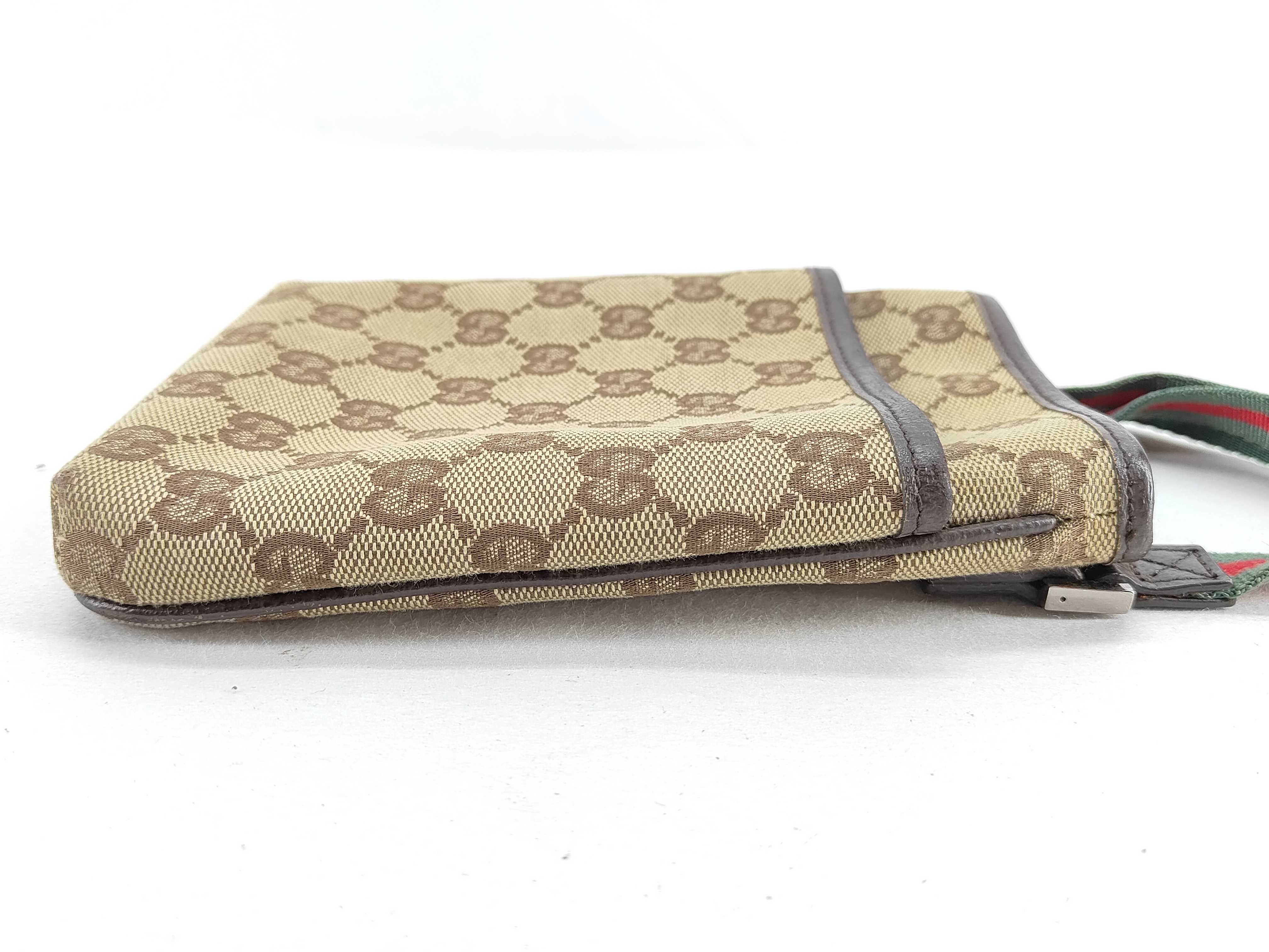 GG Canvas Gucci Sherry Line GG Canvas Shoulder Bag Pouch — view 3