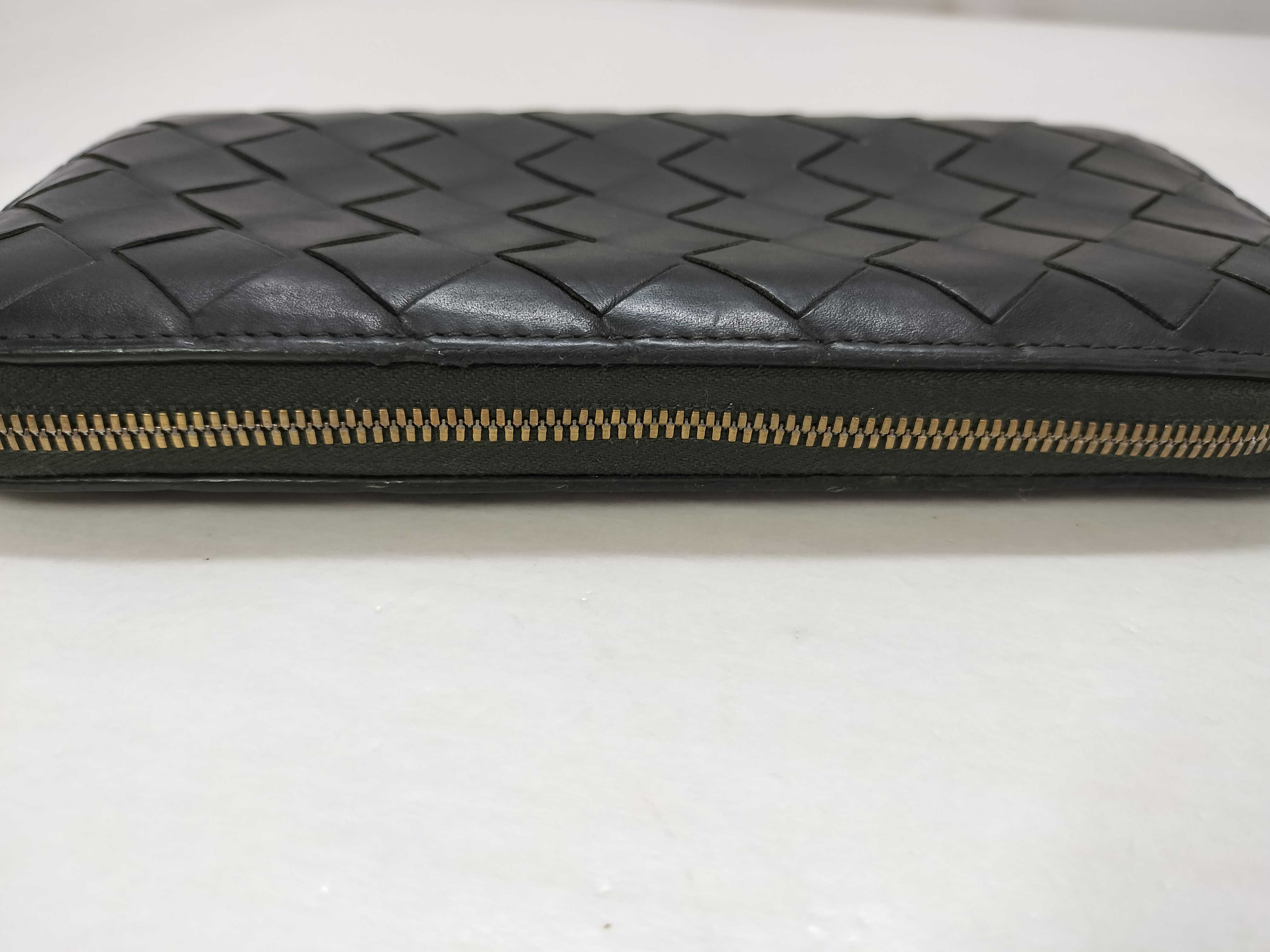 Intrecciato Bottega Veneta Long Wallet Intrecciato Leather Wallet — view 12
