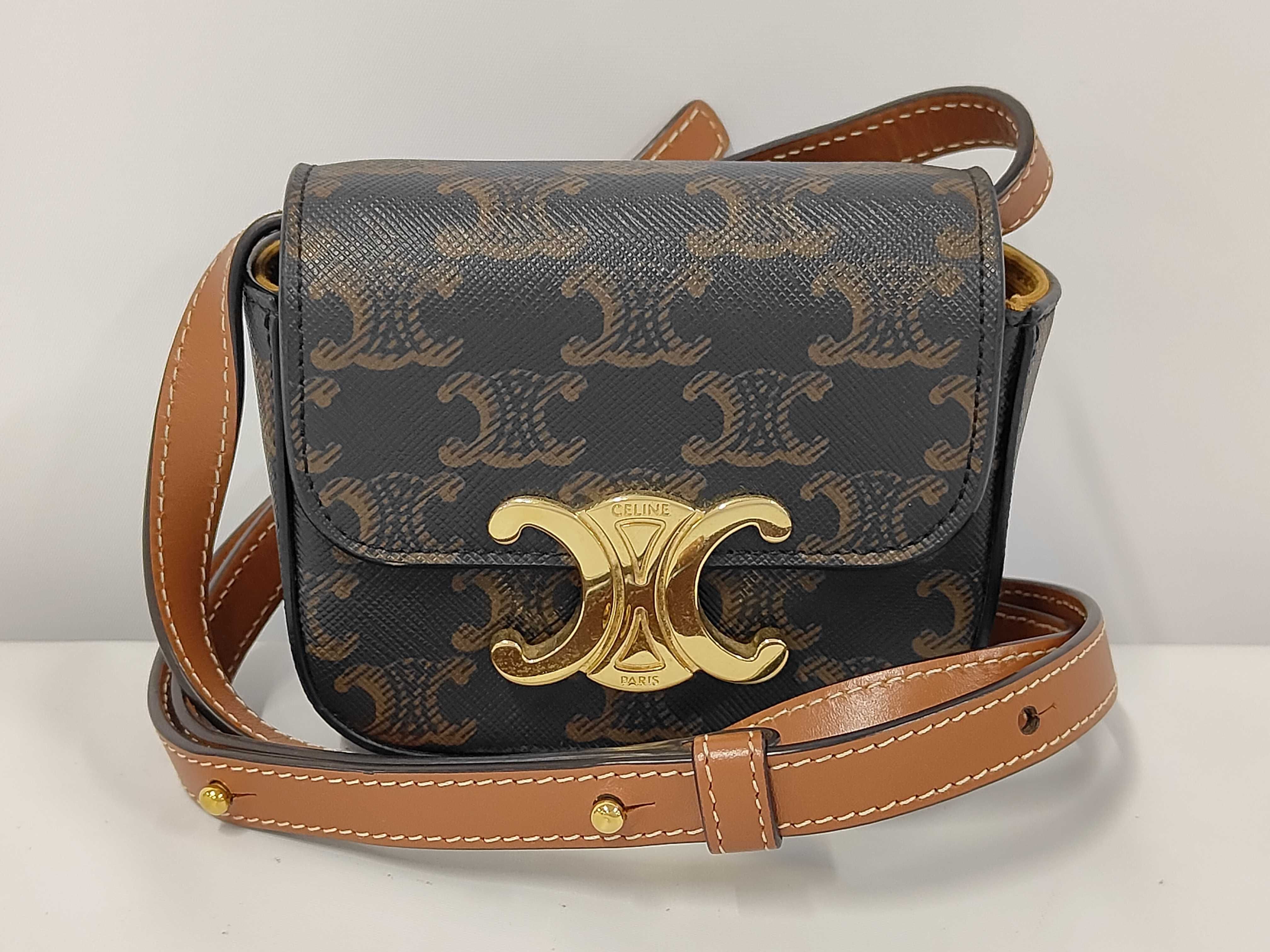 Triomphe Shoulder Bag Mini Shoulder Bag