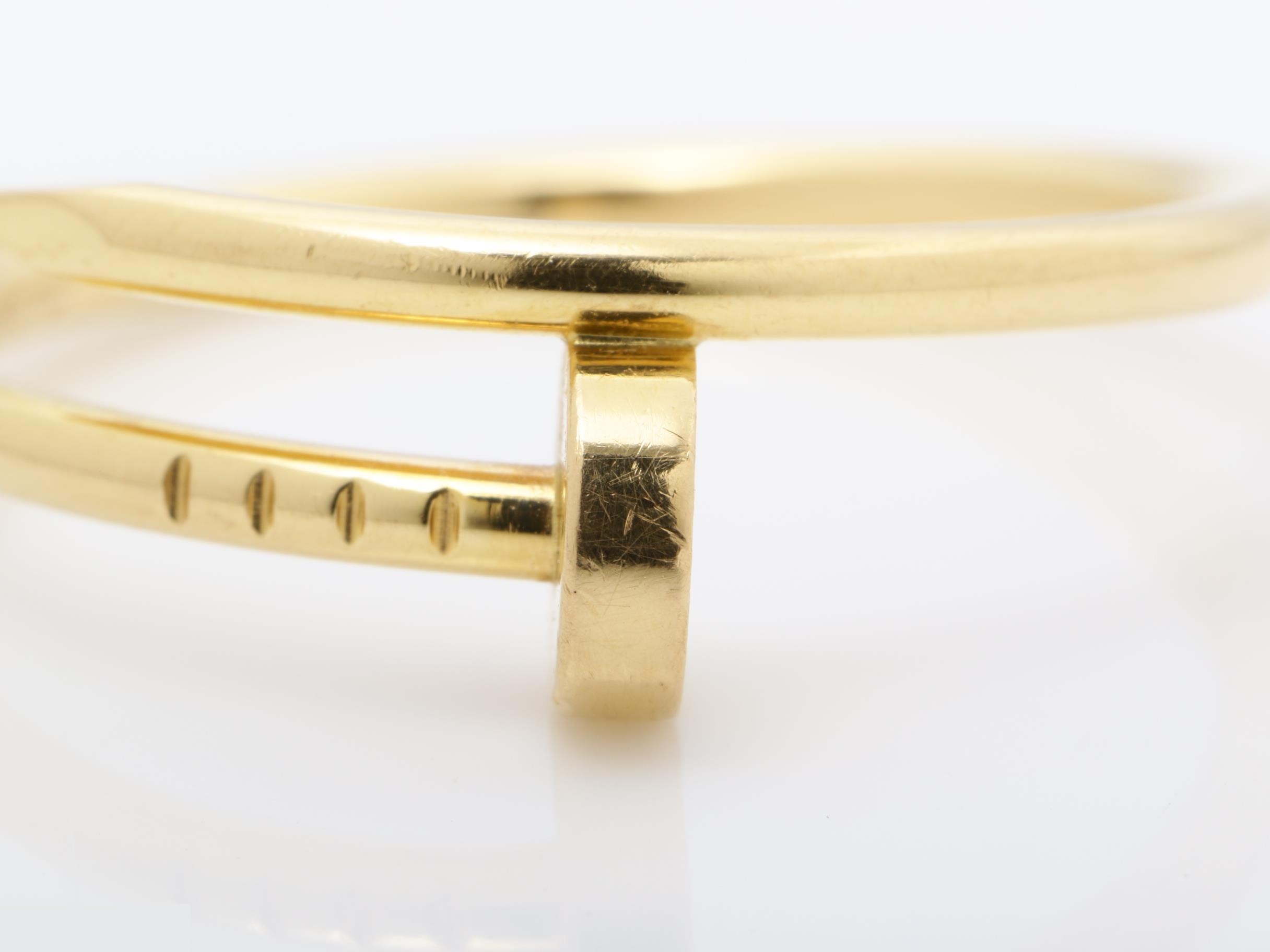 Ring, 750PG, 3.8g, #60 stamped. — view 2