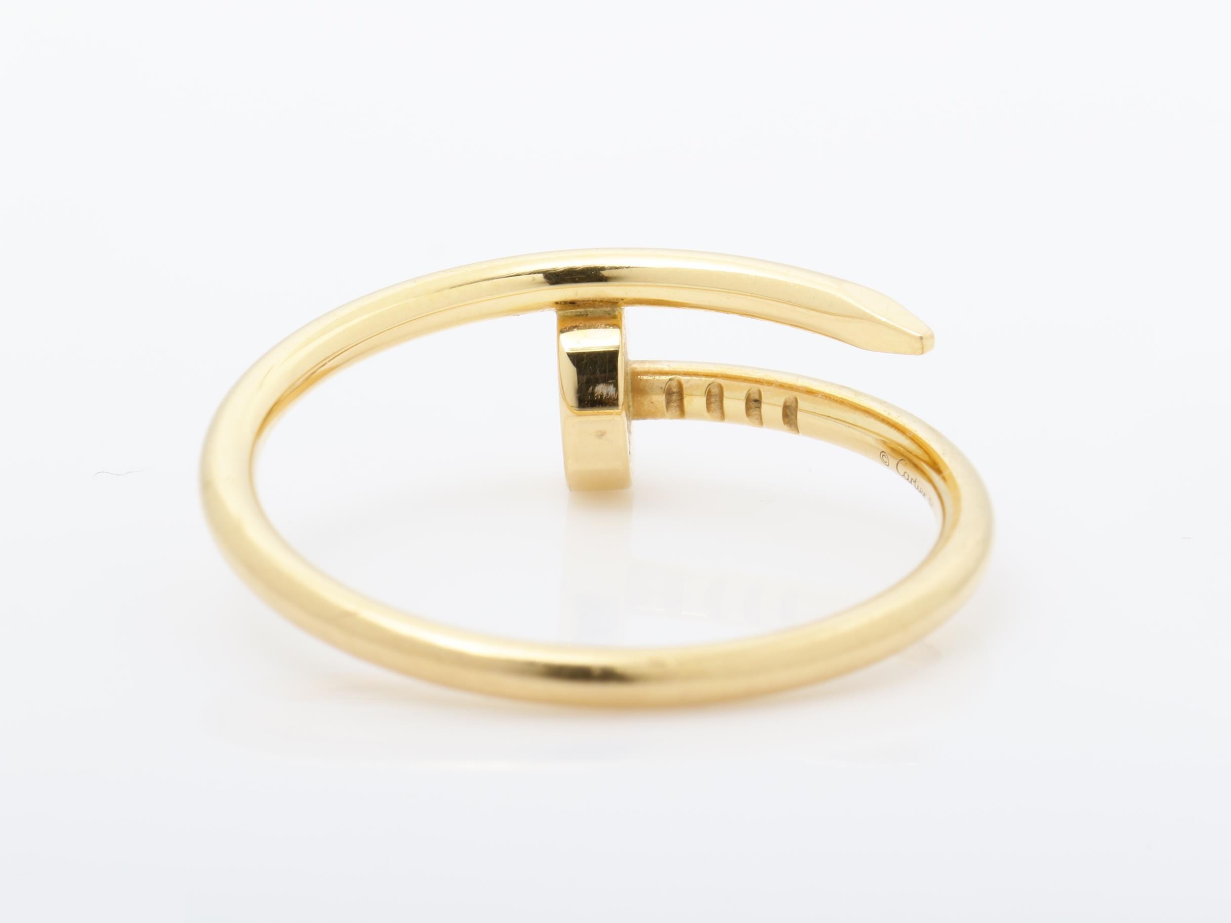Ring, 750PG, 3.8g, #60 stamped. — view 4