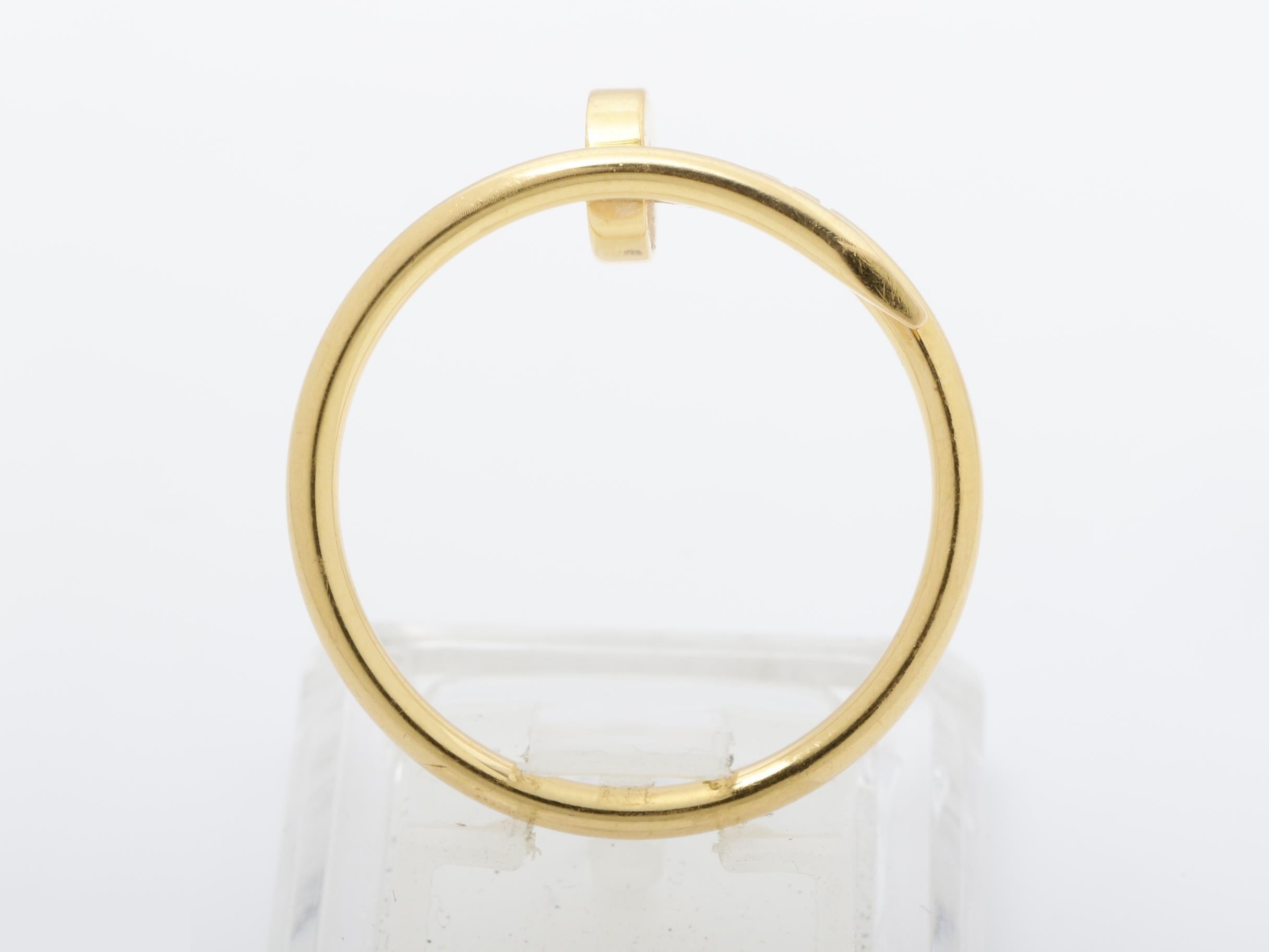 Ring, 750PG, 3.8g, #60 stamped. — view 5