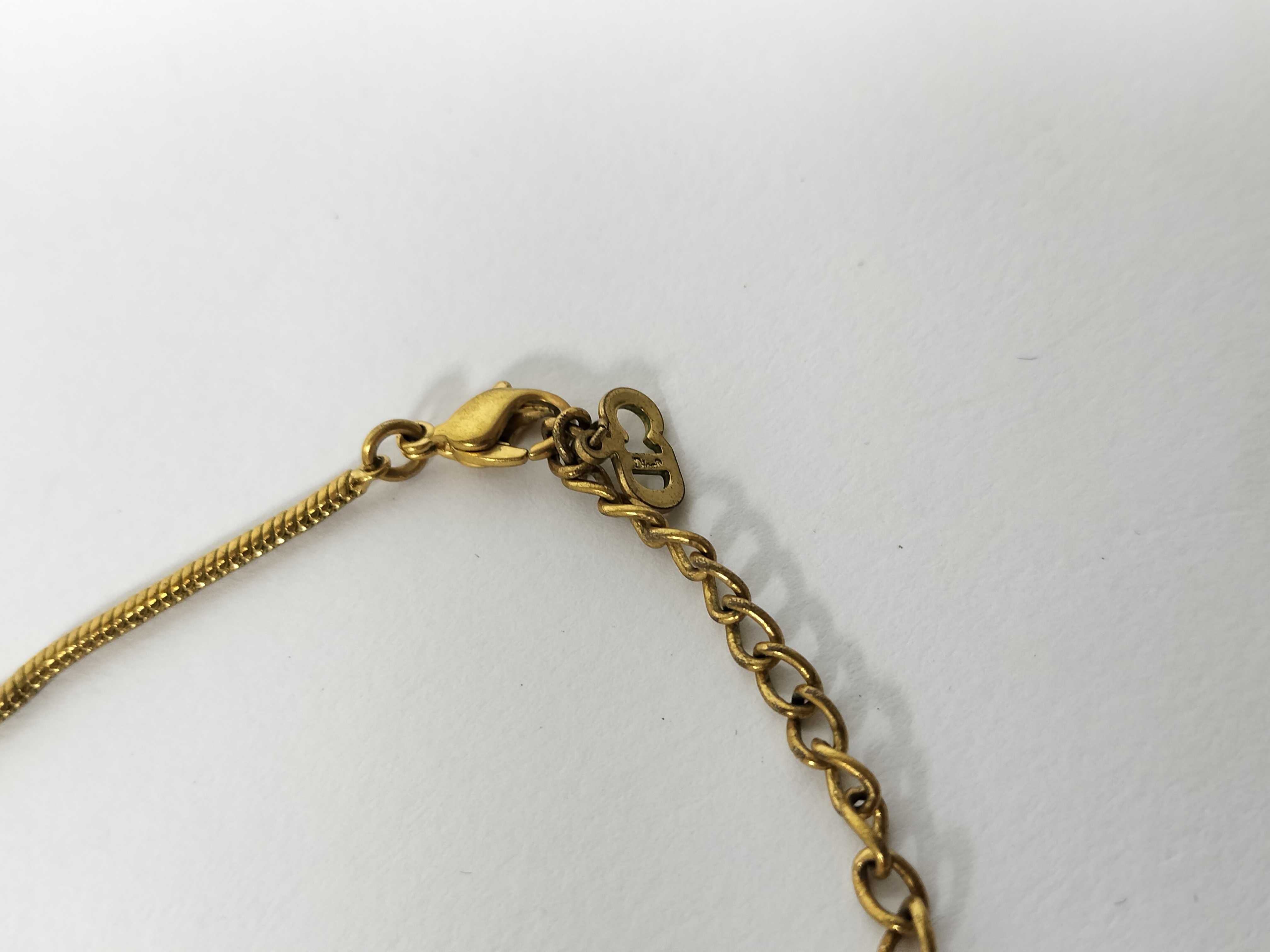 necklace, gold color necklace — view 11