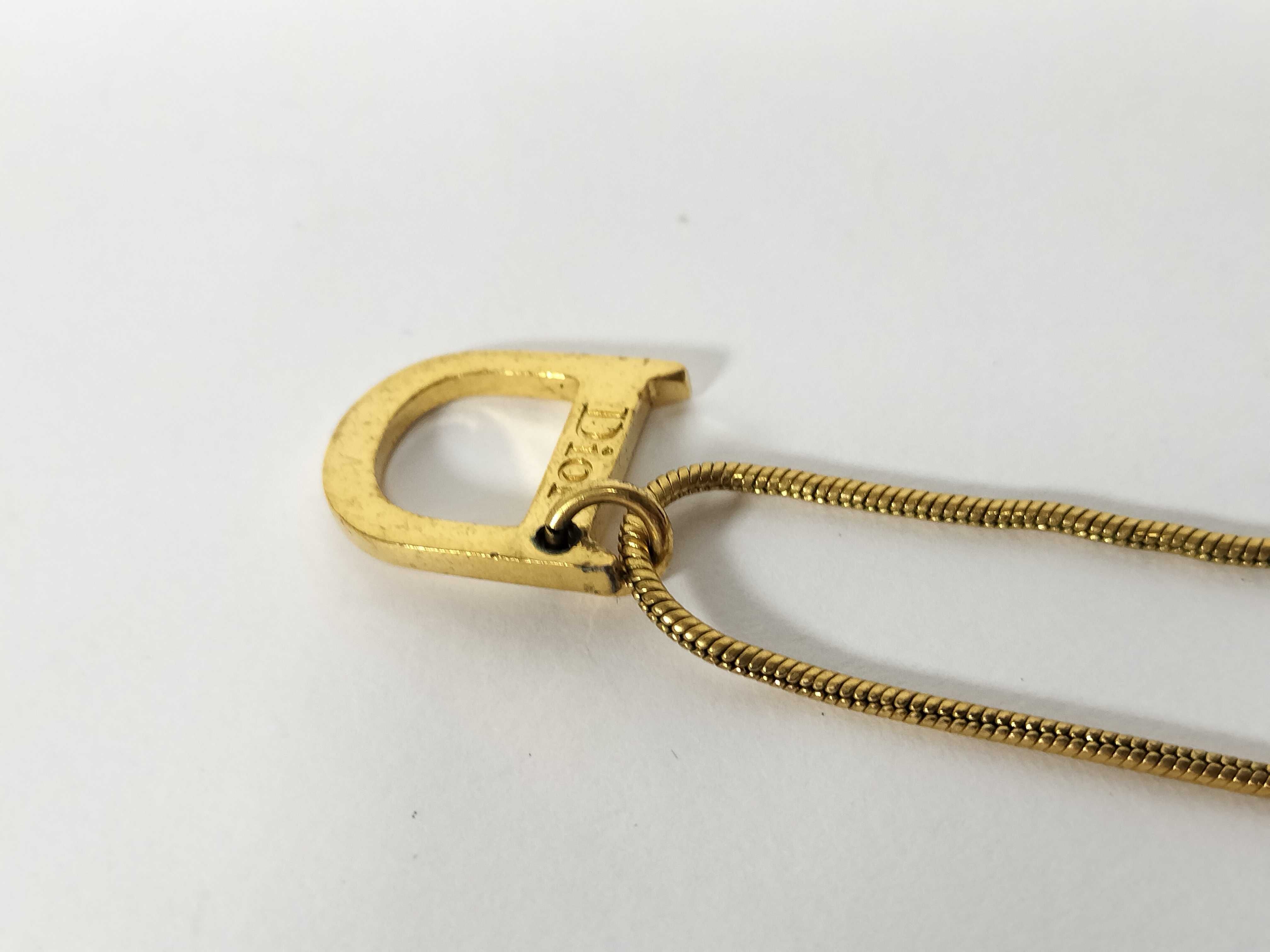 necklace, gold color necklace — view 12